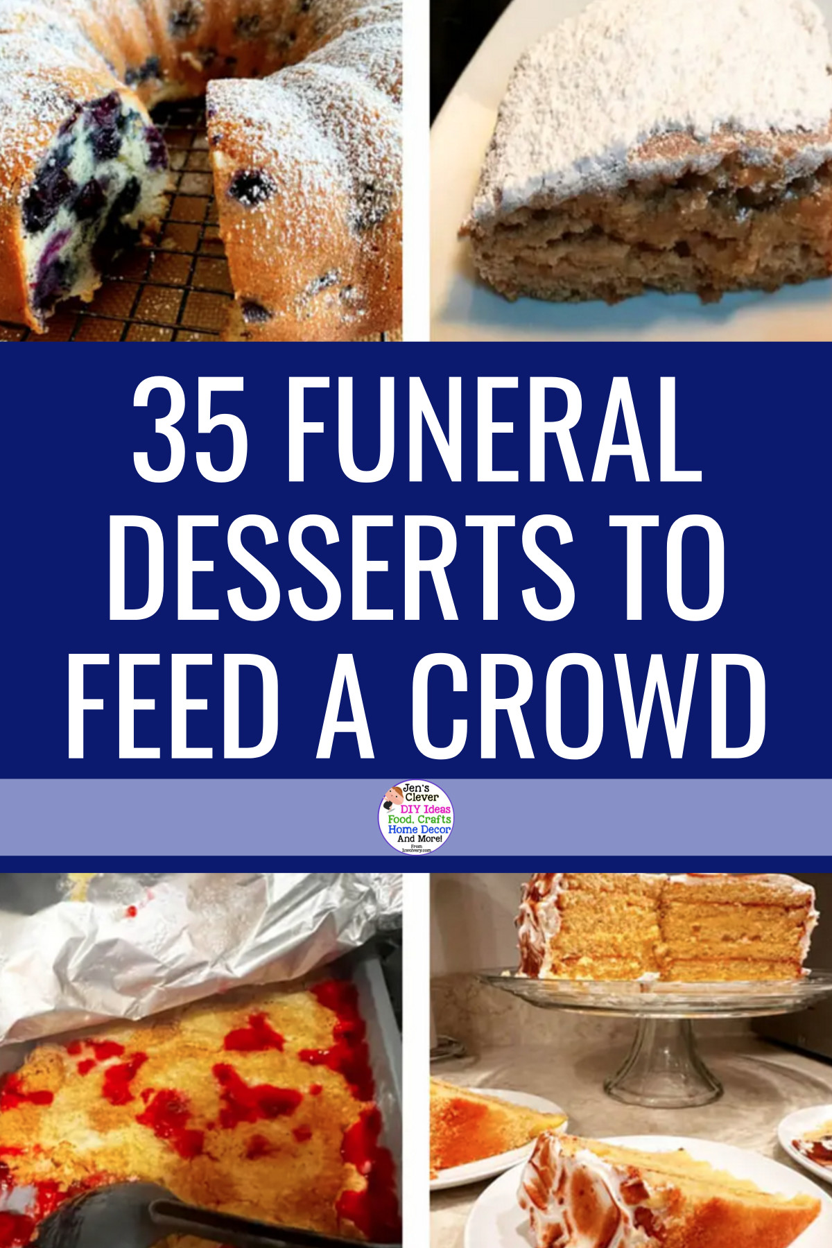 funeral desserts for a crowd