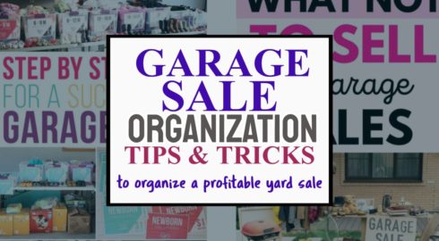 Garage Sale Organization Tips and Tricks To Organize A Money-Making Yard Sale Event