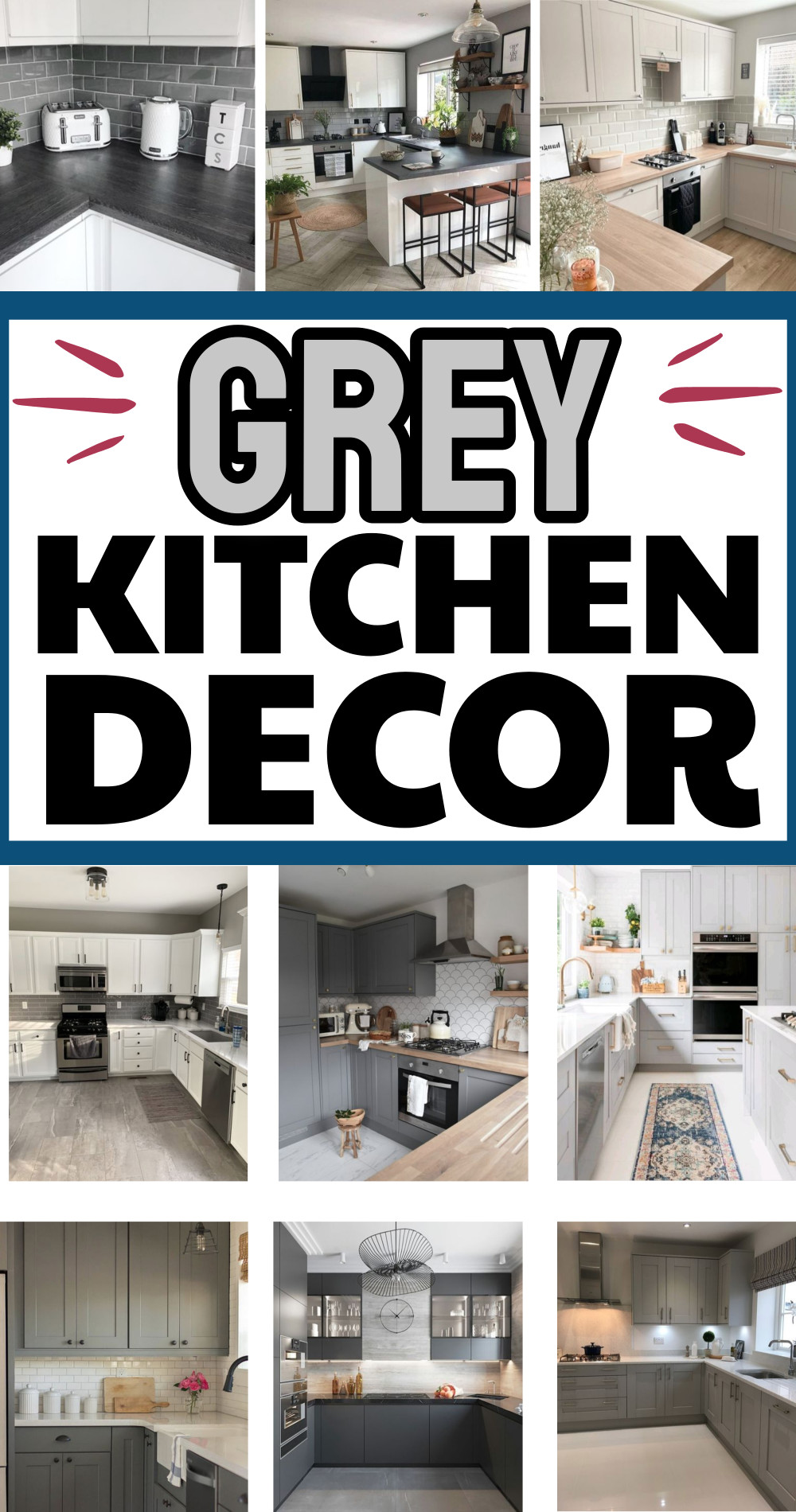 9 grey kitchen decor ideas