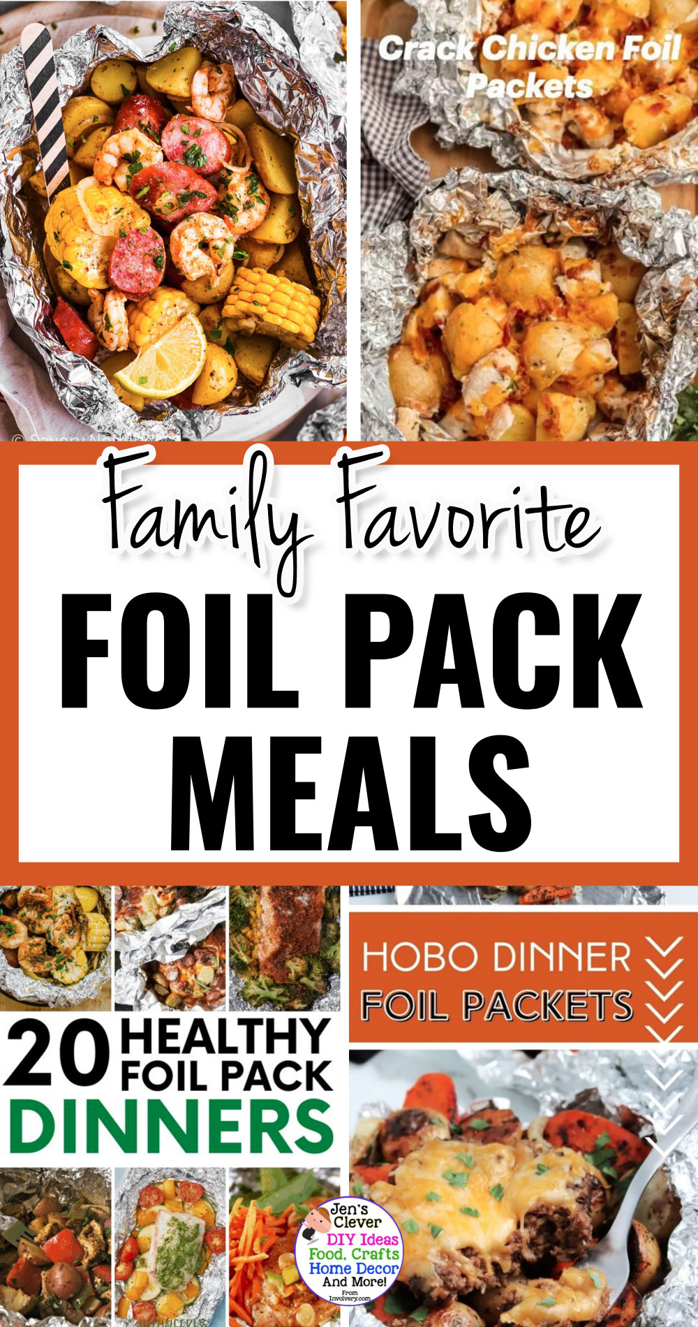Family Favorite Foil Pack Meals