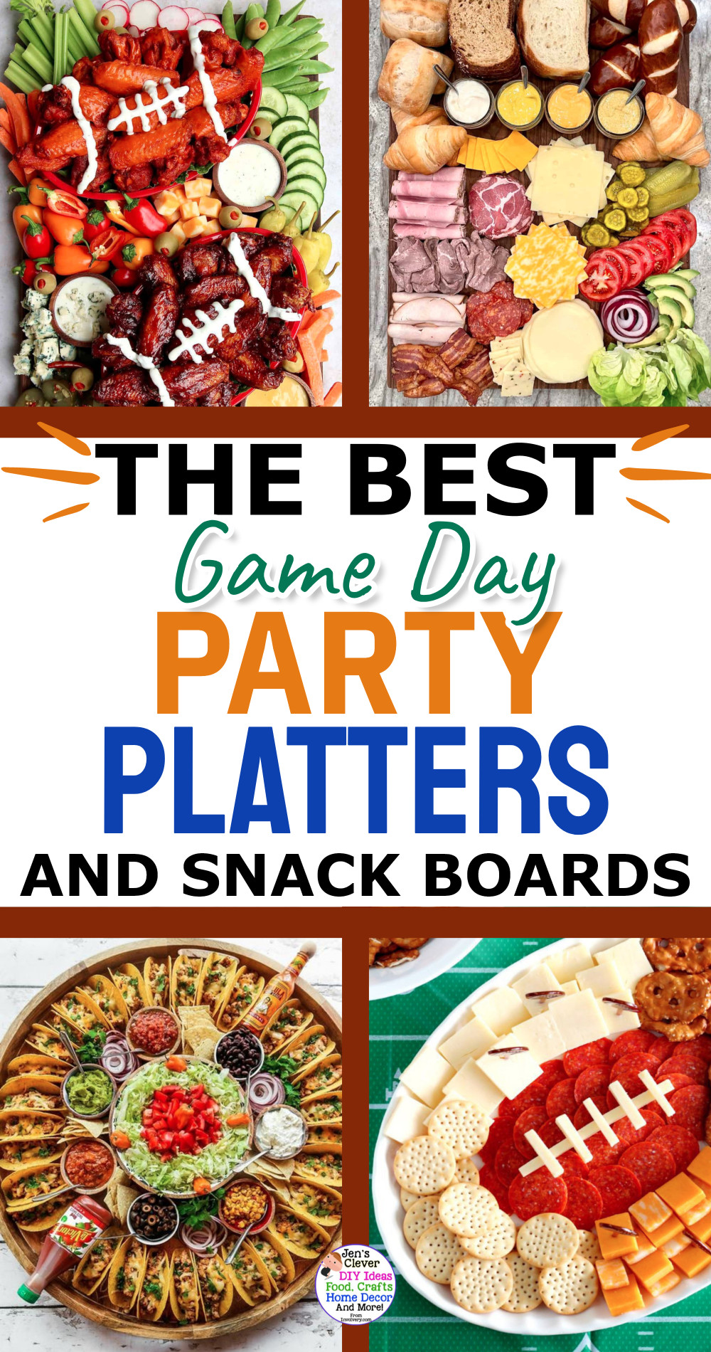 Game Day Party Snack Platters