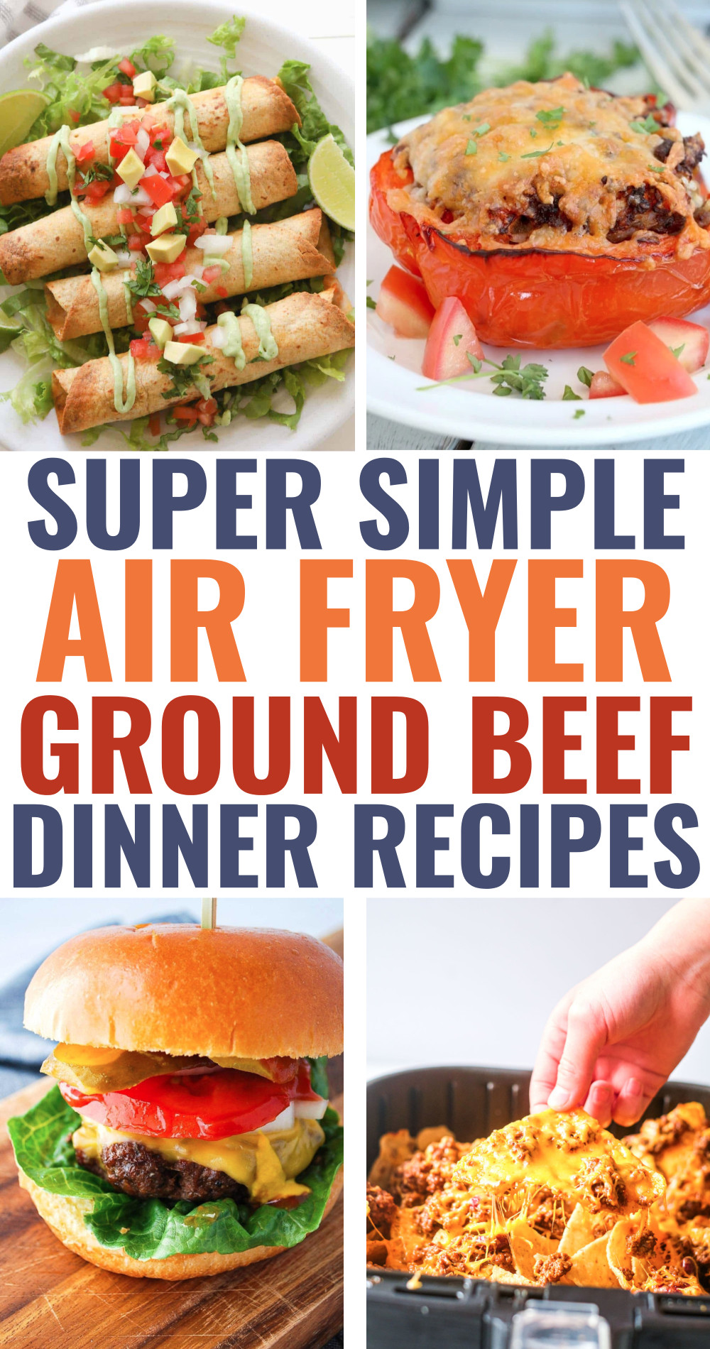 air fryer ground beef dinner recipes