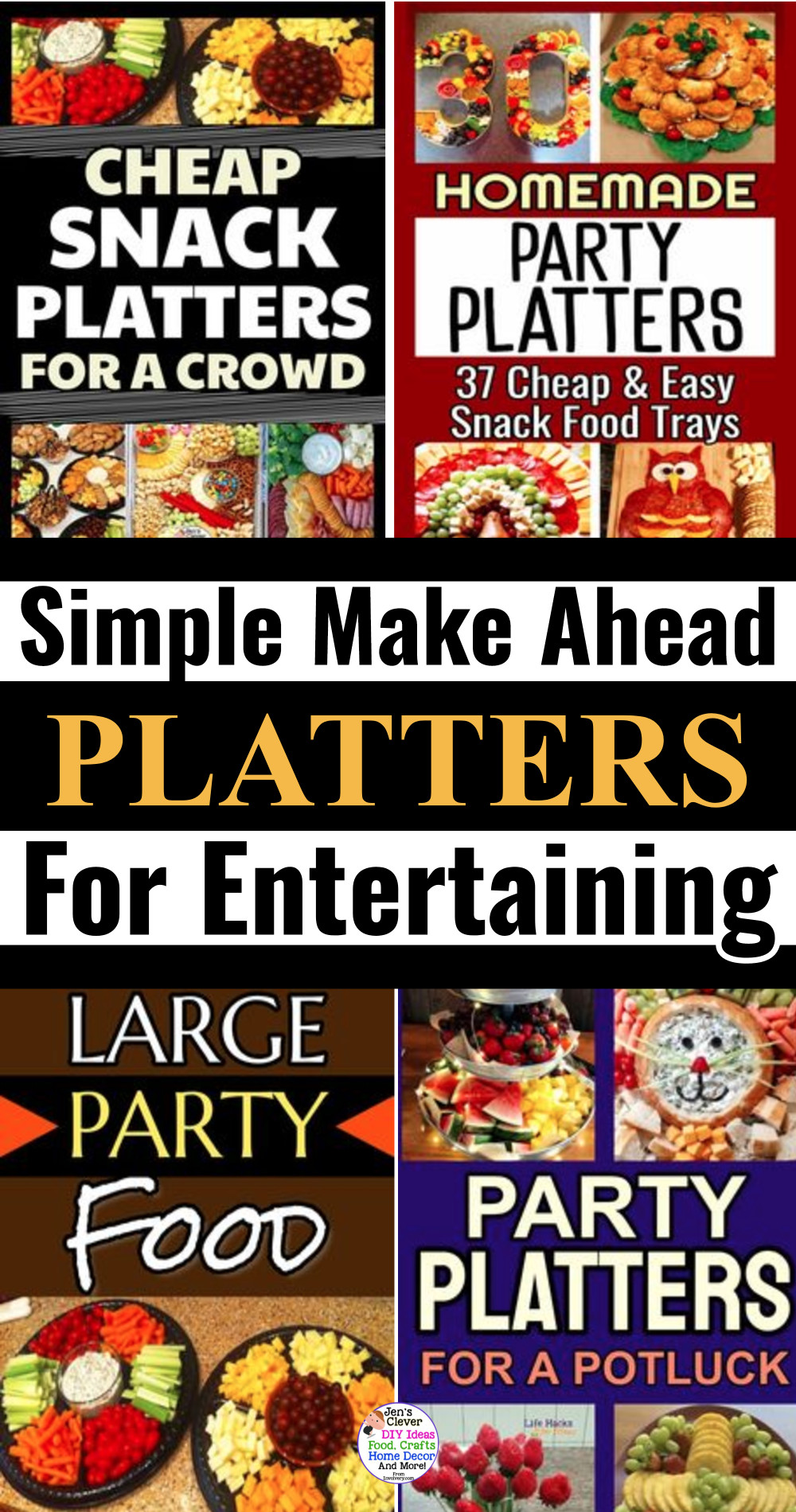 Food platters for entertaining