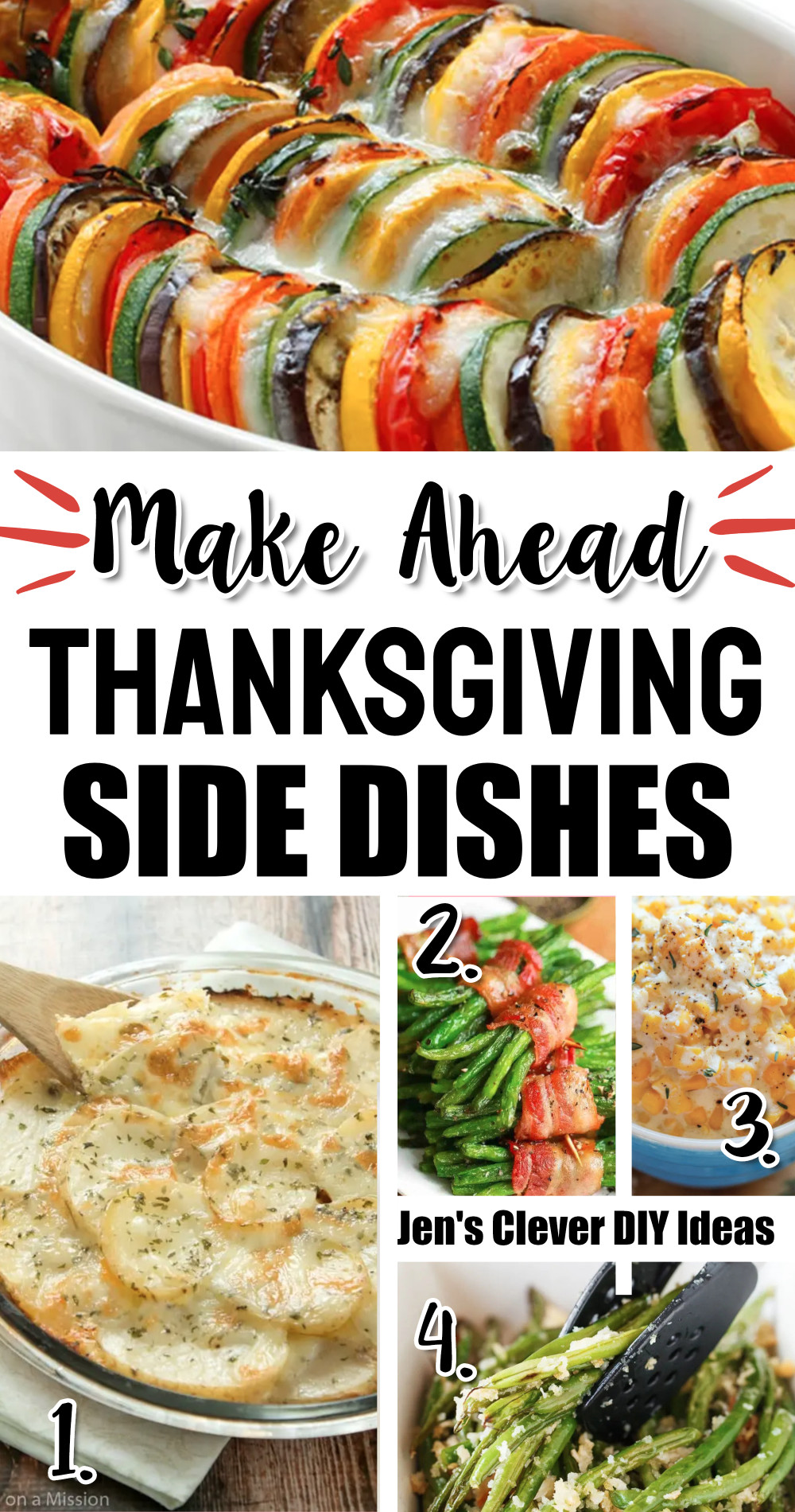 5 side dishes for Thanksgiving