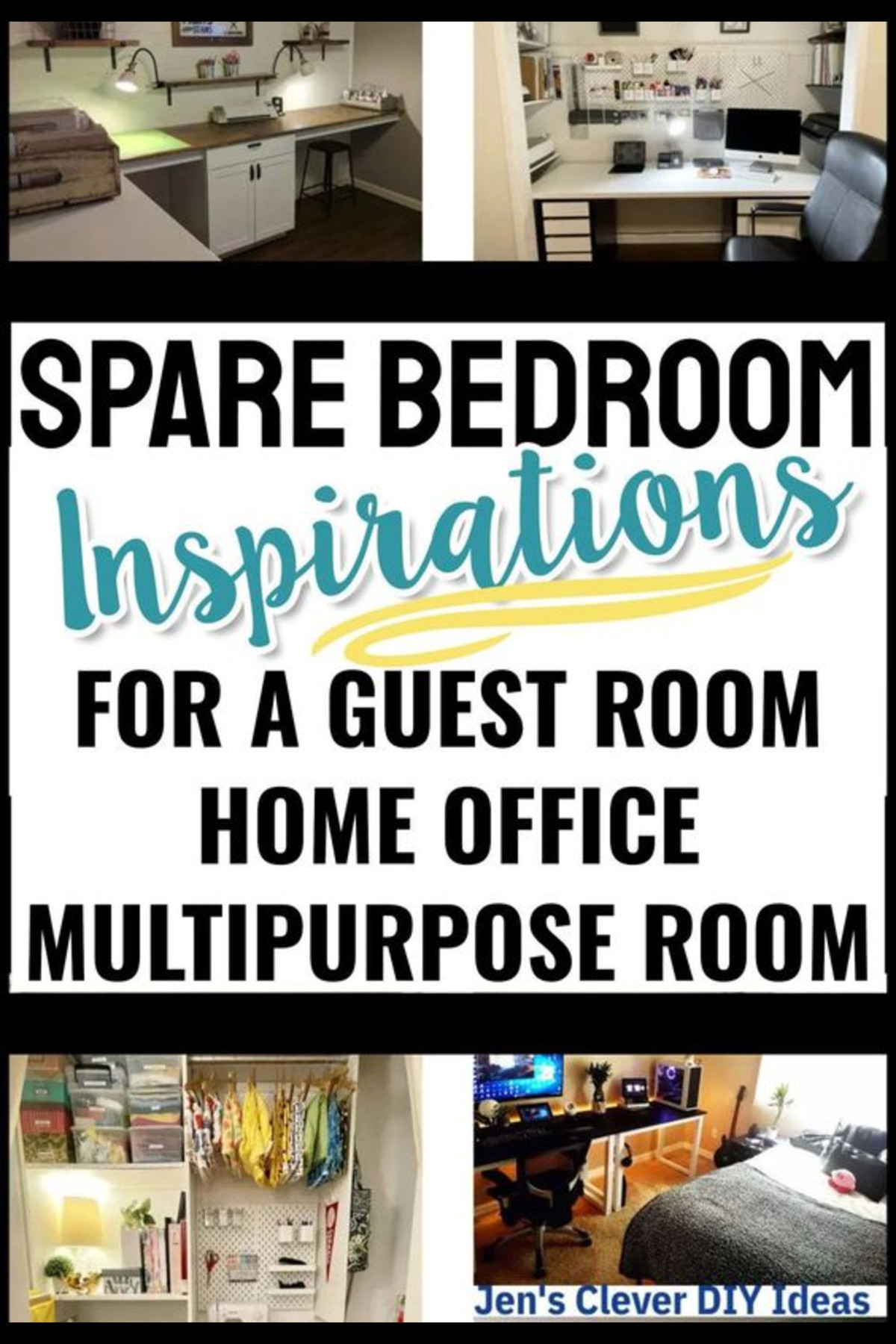 Office Spare Bedroom Combo Layout Inspiration For Your Guest Room