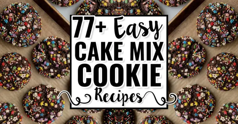Cake Mix Cookies – The BEST Cake Batter Cookie Recipes With Few Ingredients