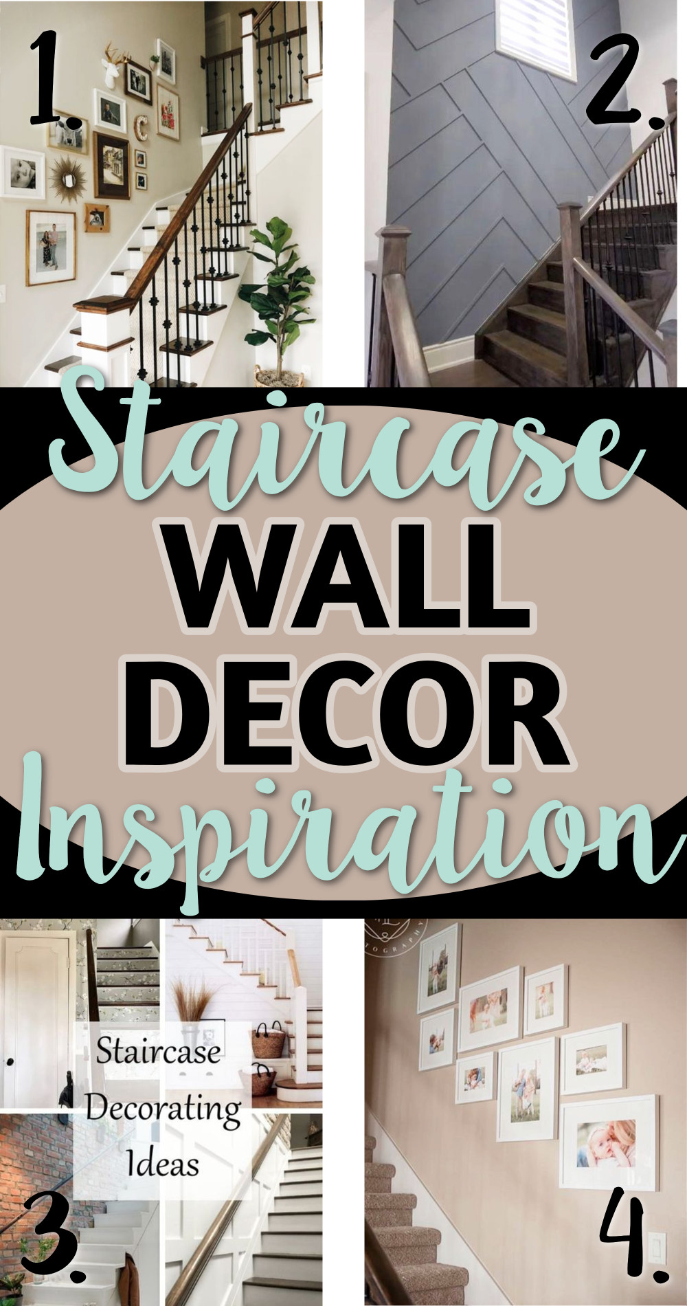 staircase wall decor ideas