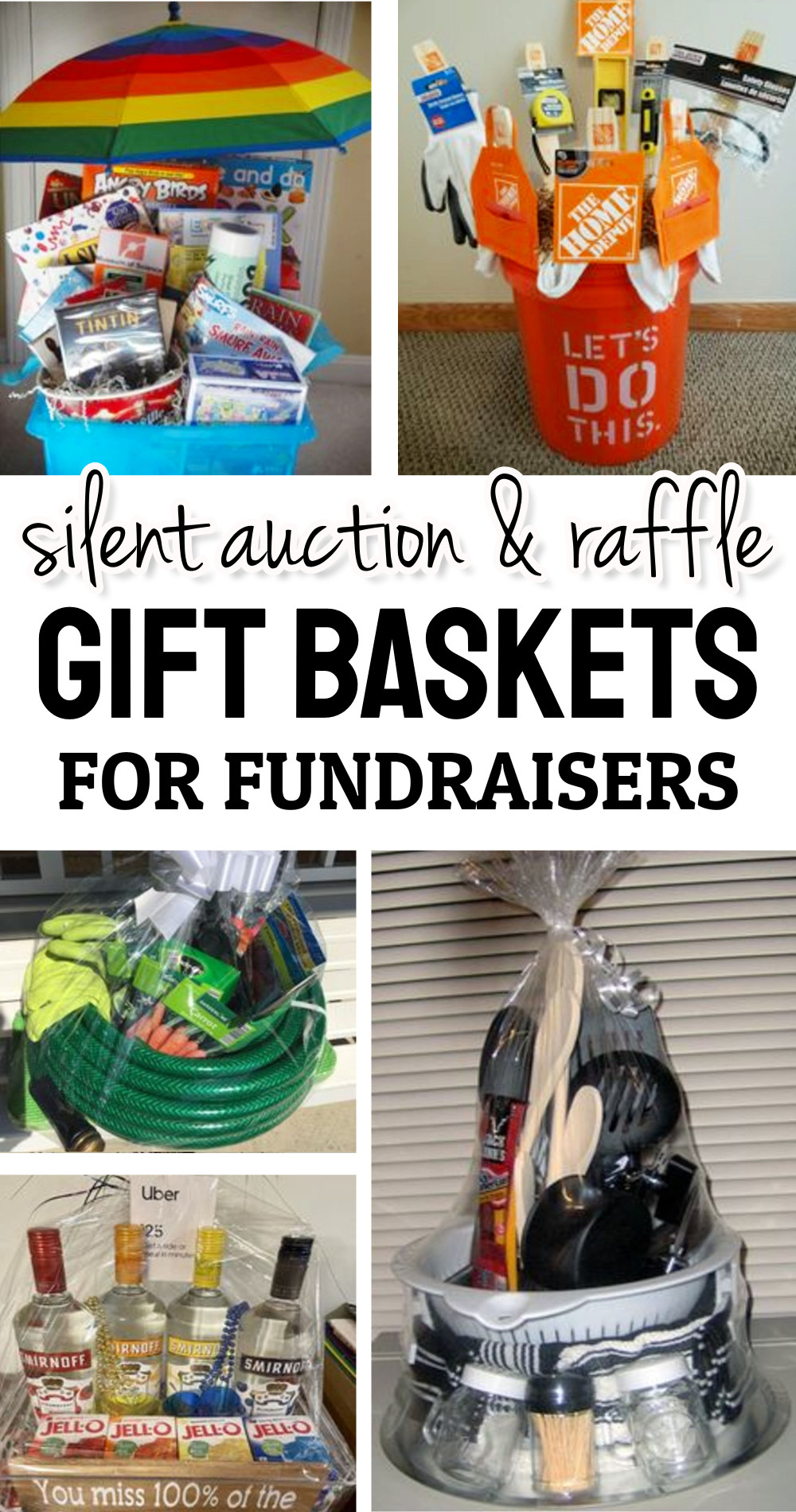 Silent Auction and Raffle Gift Baskets For Fundraisers