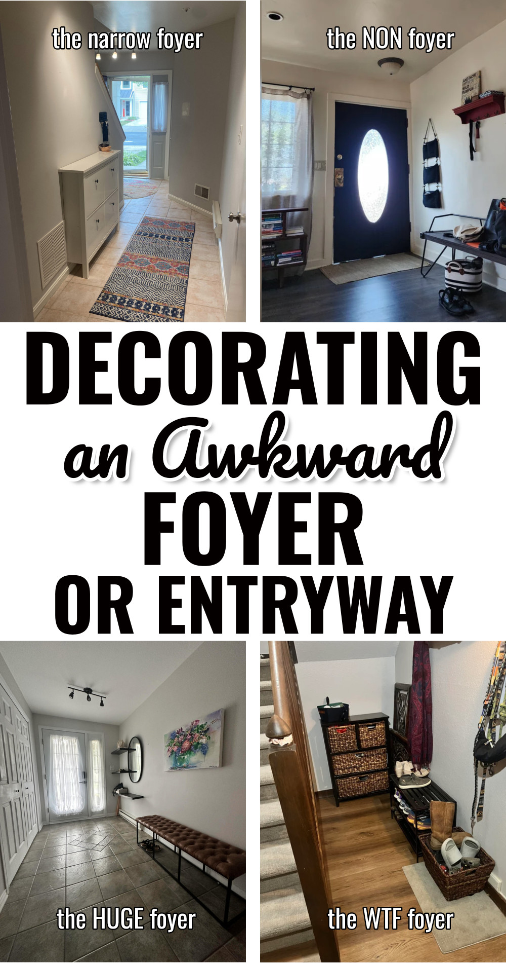 decorating an awkward foyer