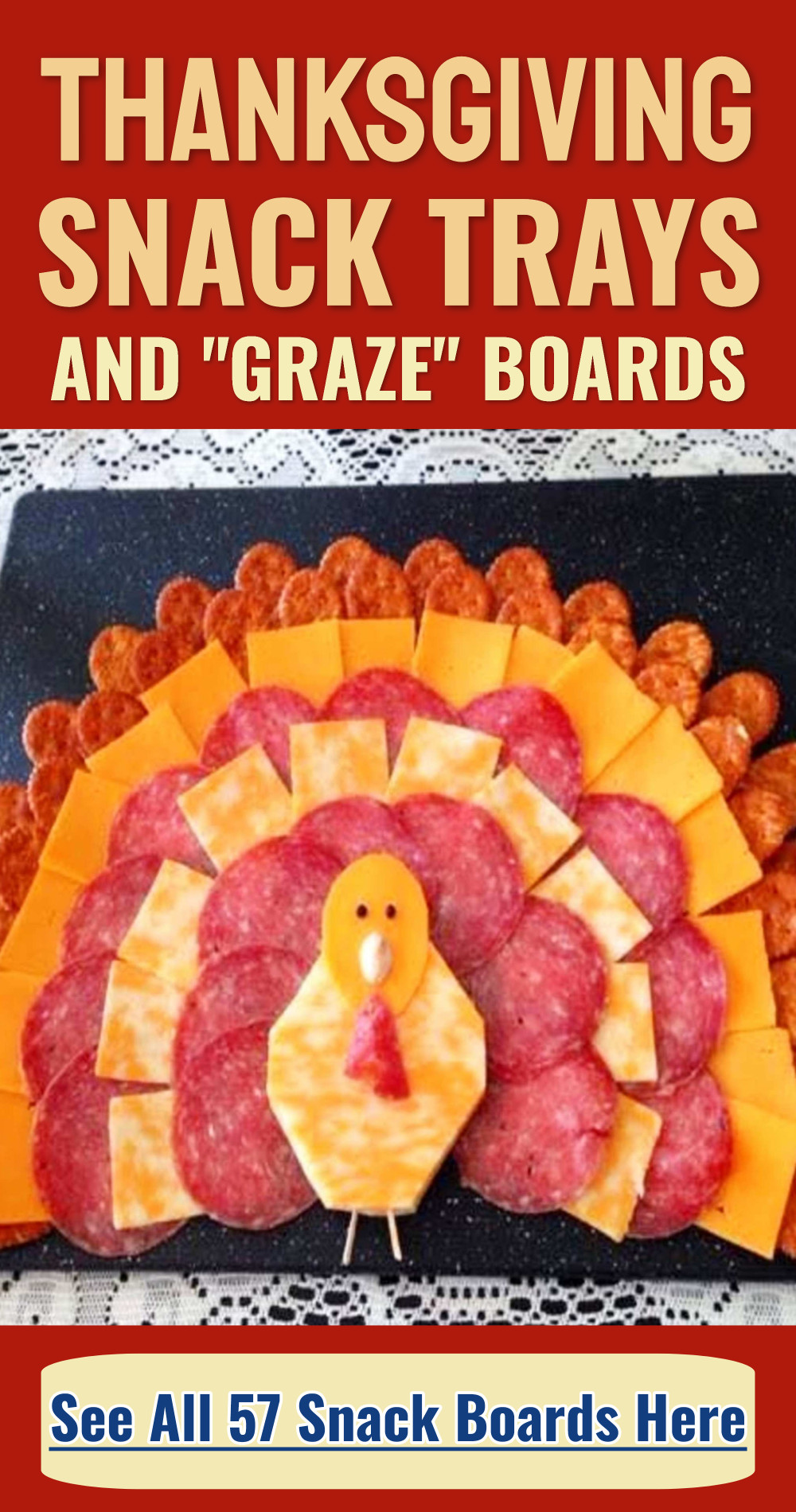 Party Platter Ideas - Thanksgiving Snack Boards, Appetizer Platters and Finger Food Trays