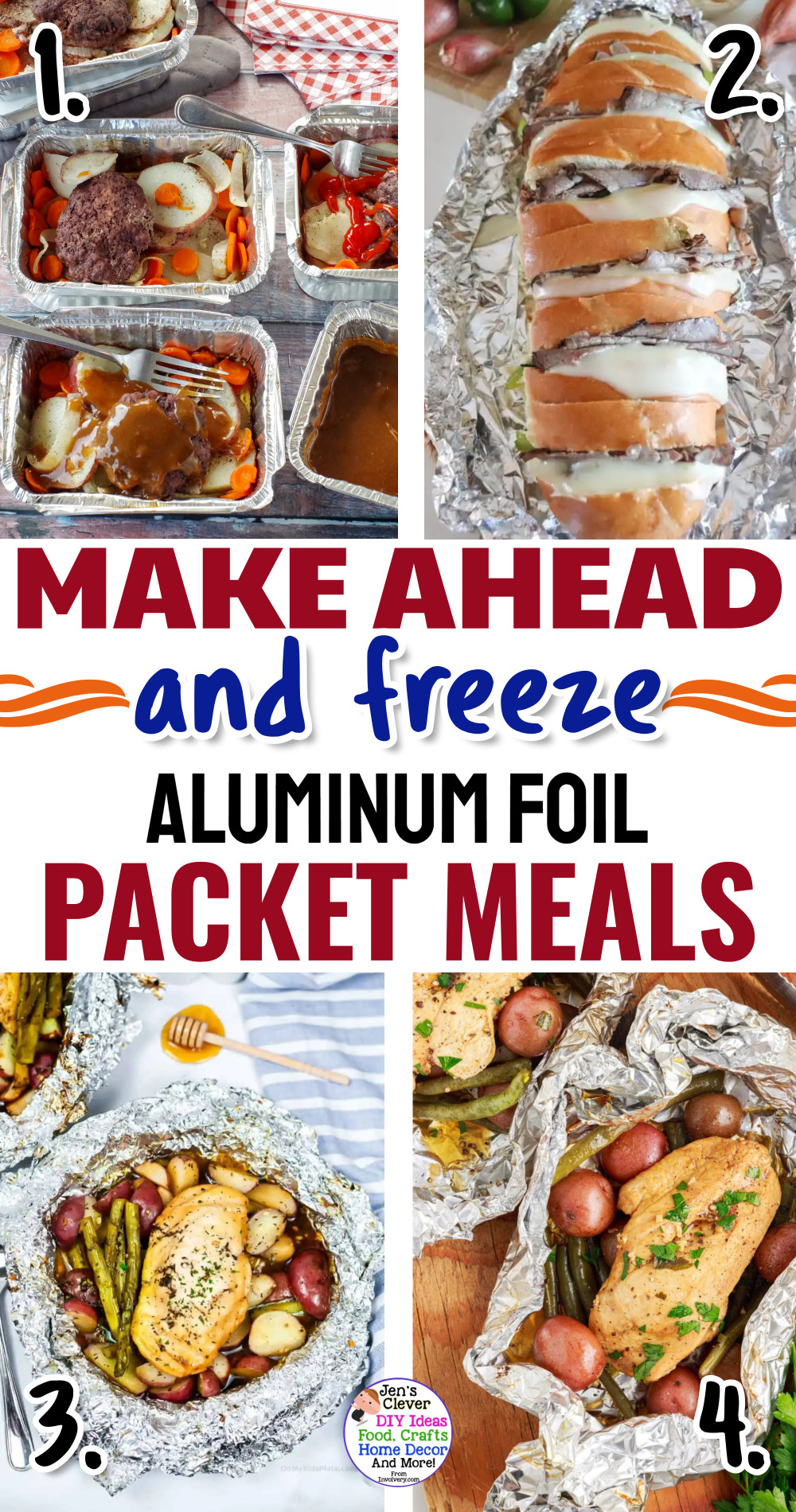 Make Ahead Foil Packet Meals