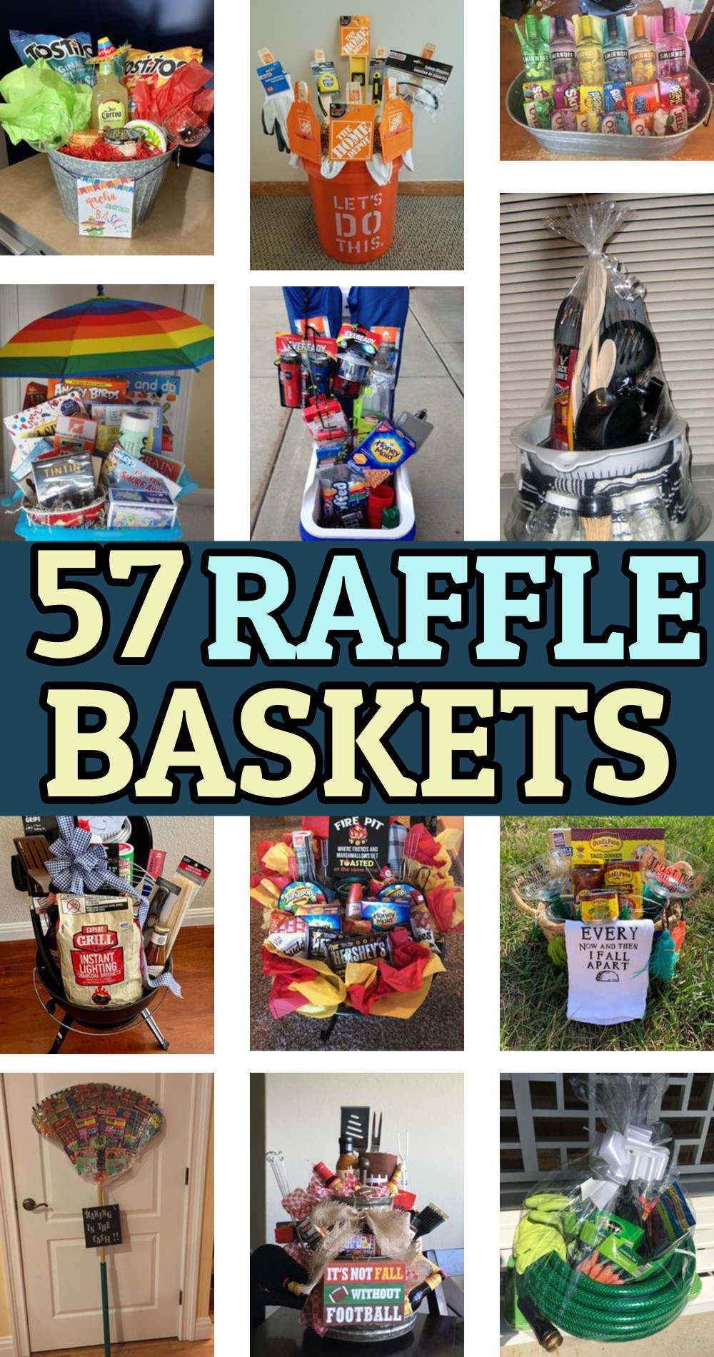 Raffle Basket Ideas and Auction Gift Baskets For Fundraisers and Charity Events