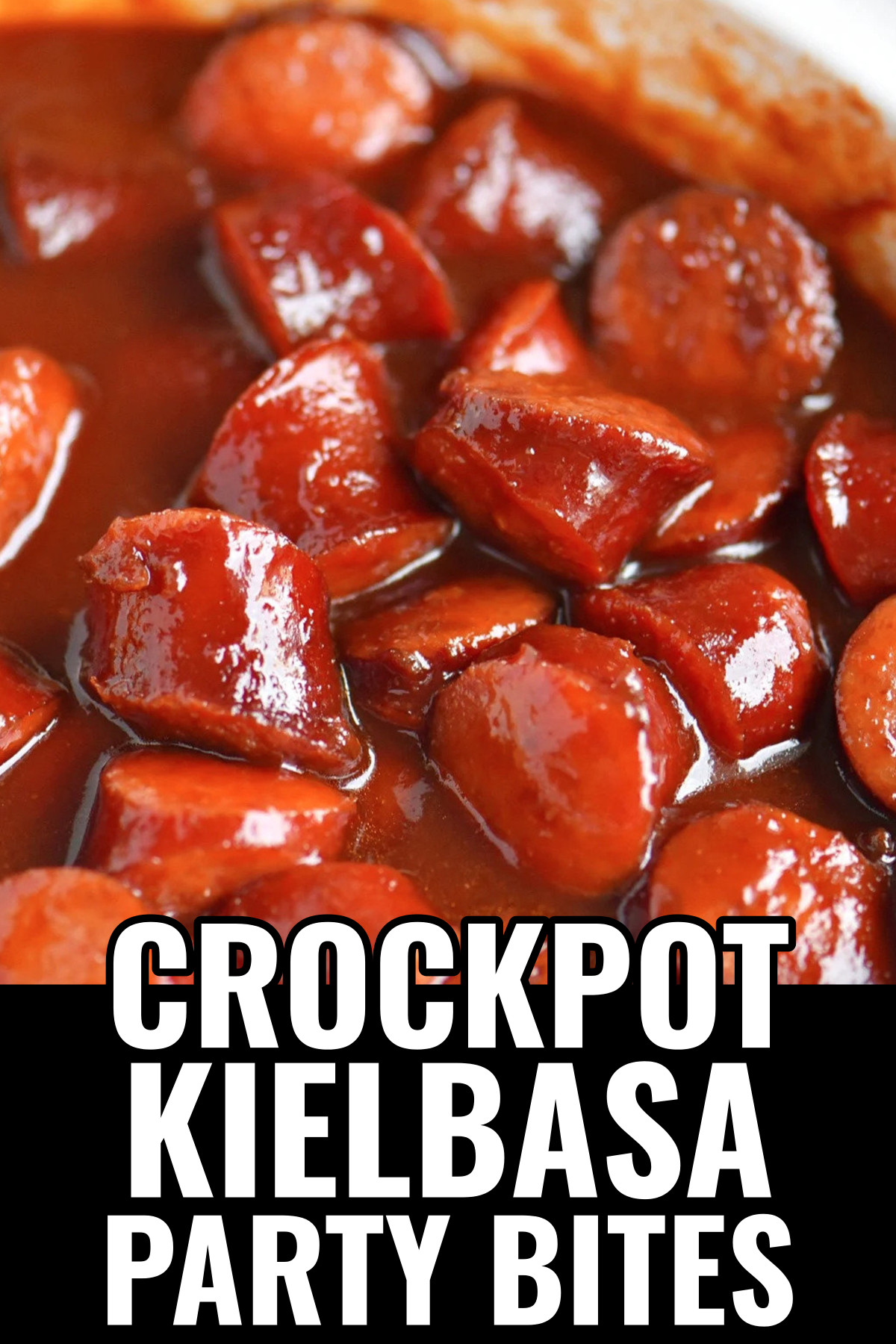 Crockpot Kielbasa Party Bites