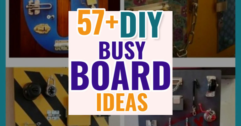 57+ Busy Boards To Make Your Toddler (even if you’re DIY challenged!)