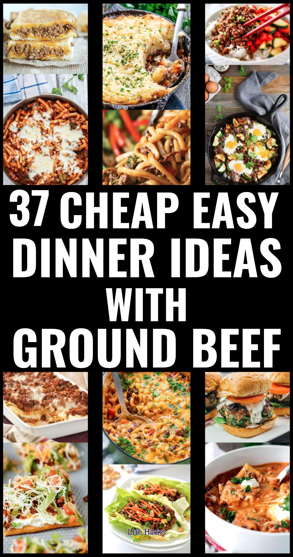 cheap easy dinner ideas with ground beef