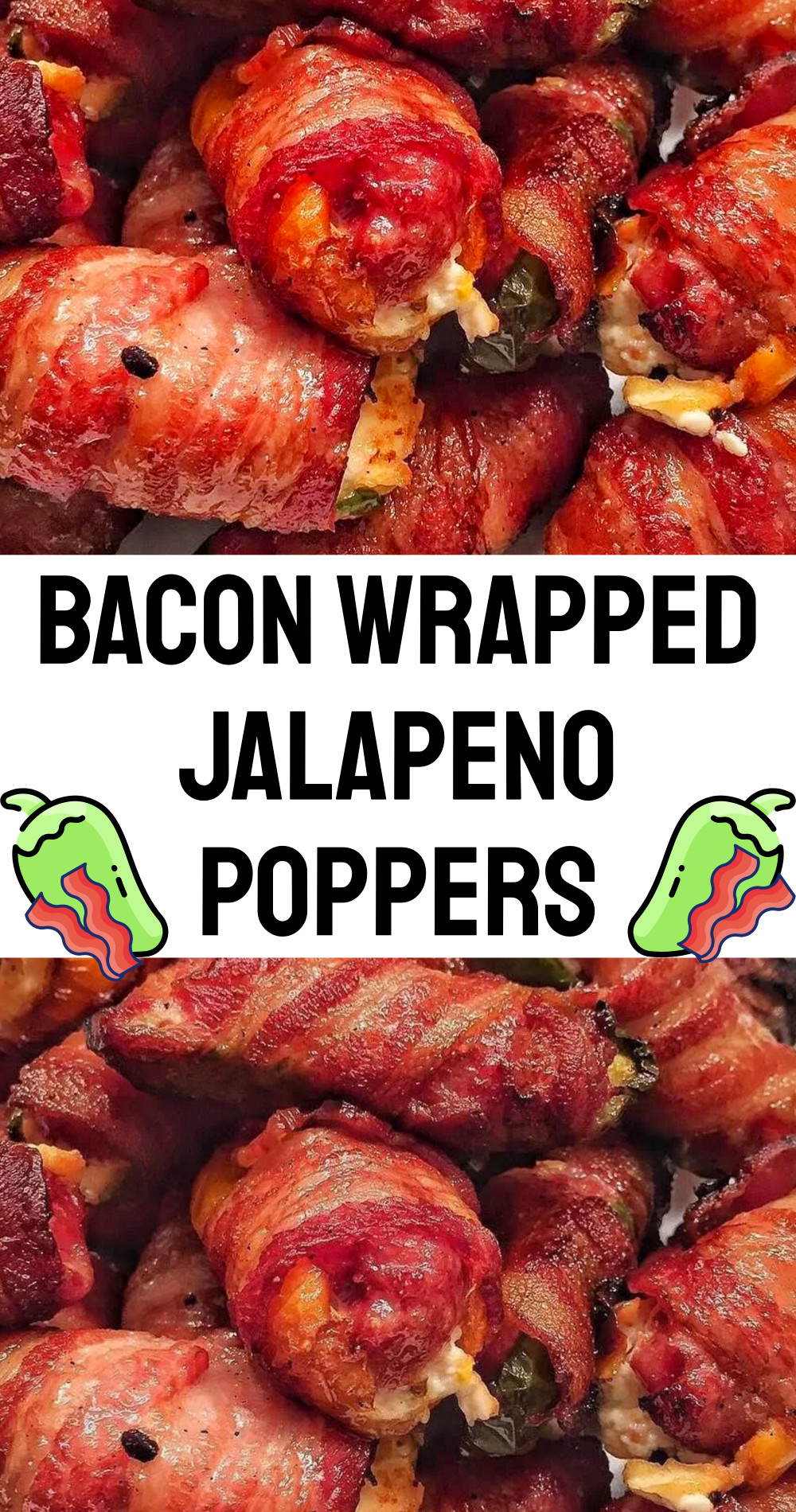 Bacon Wrapped Jalapeno Poppers