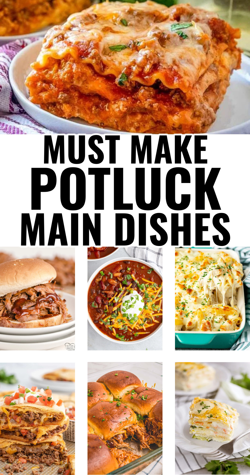 Potluck Main Dishes