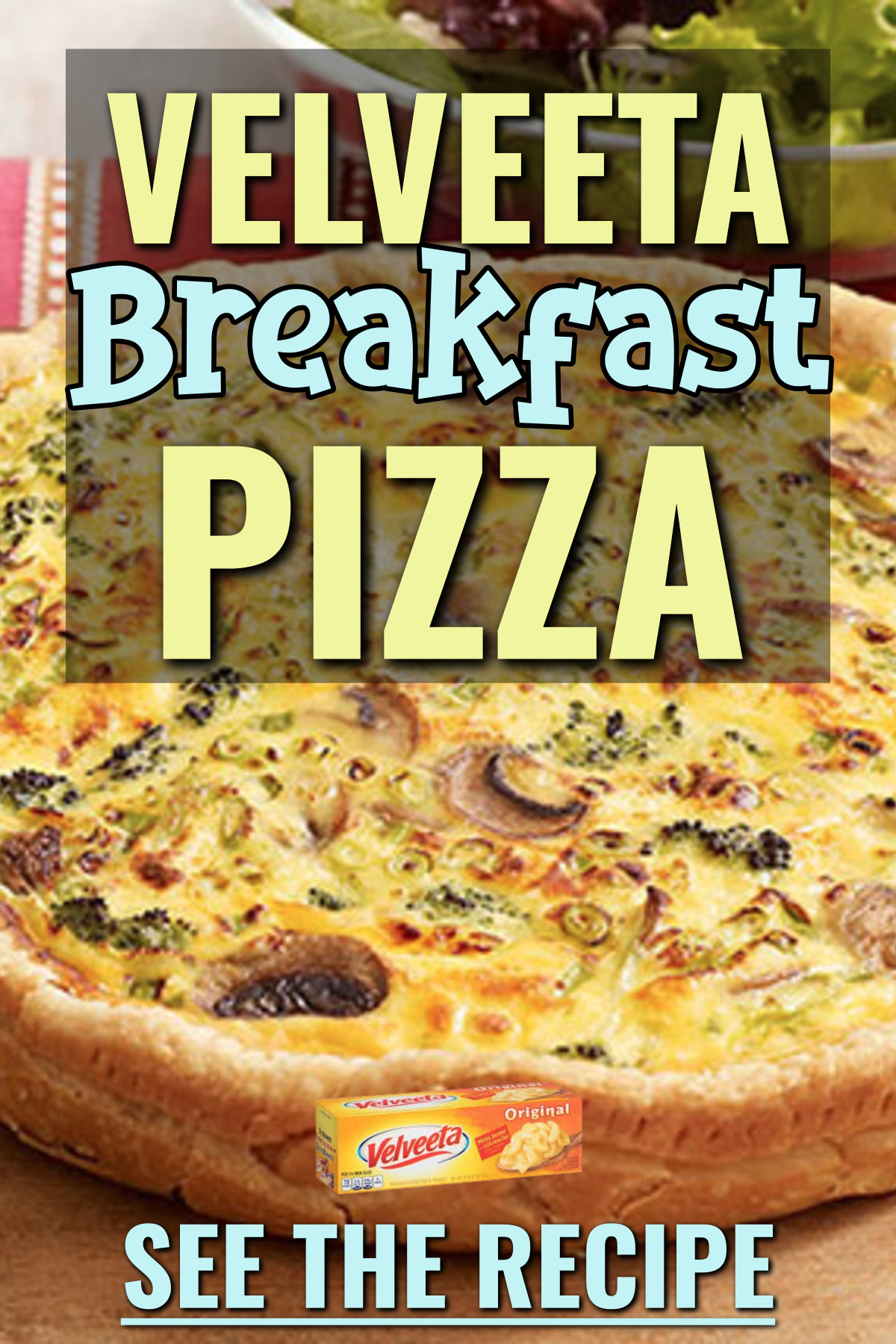 Velveeta Breakfast Pizza