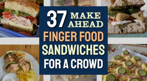 Finger Sandwiches For A Crowd – 37 Make Ahead Mini Sandwiches For Party Platters