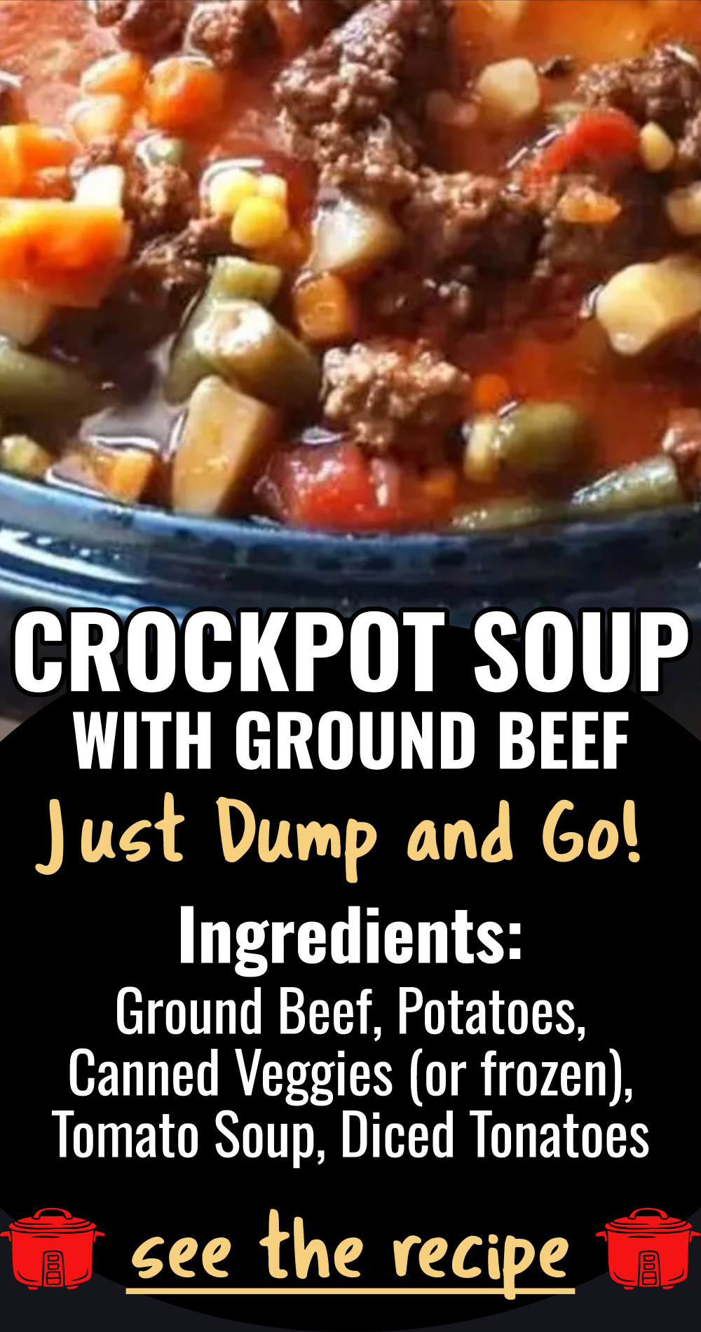 crockpot soup with ground beef
