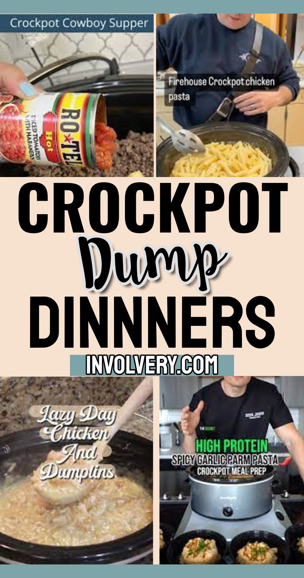 Crockpot Dump Dinners
