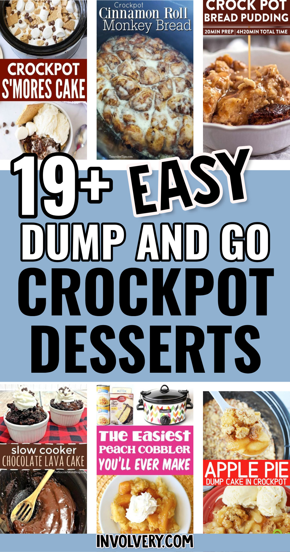 easy dump and go crockpot desserts