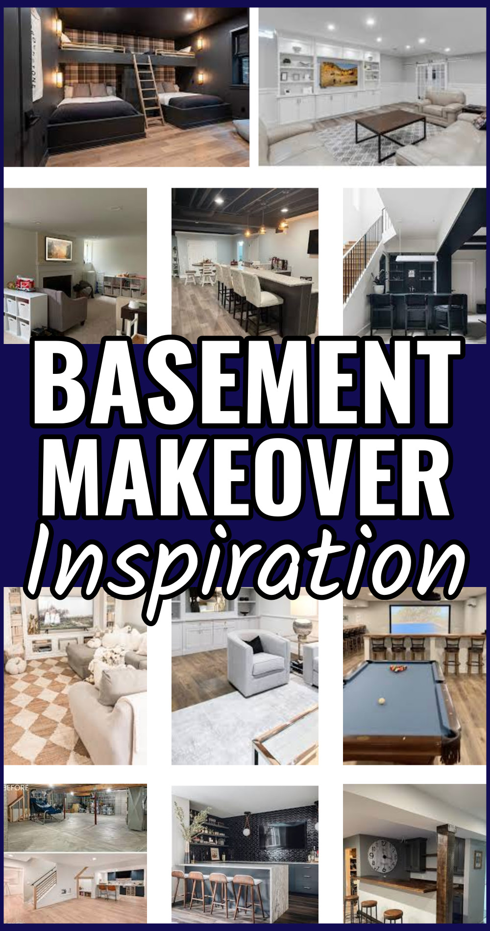 basement makeover inspiration