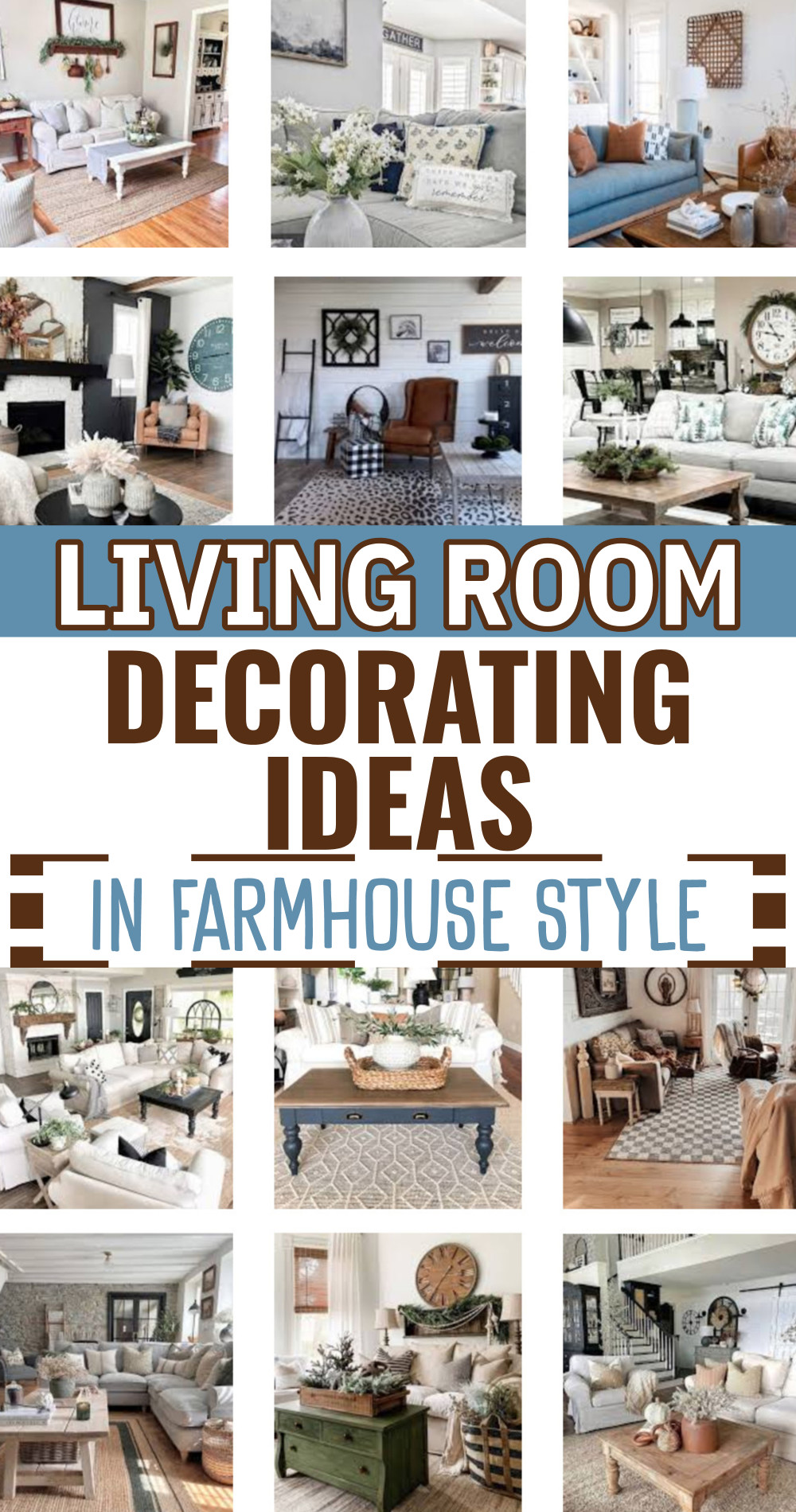 living room decorating ideas in farmhouse style