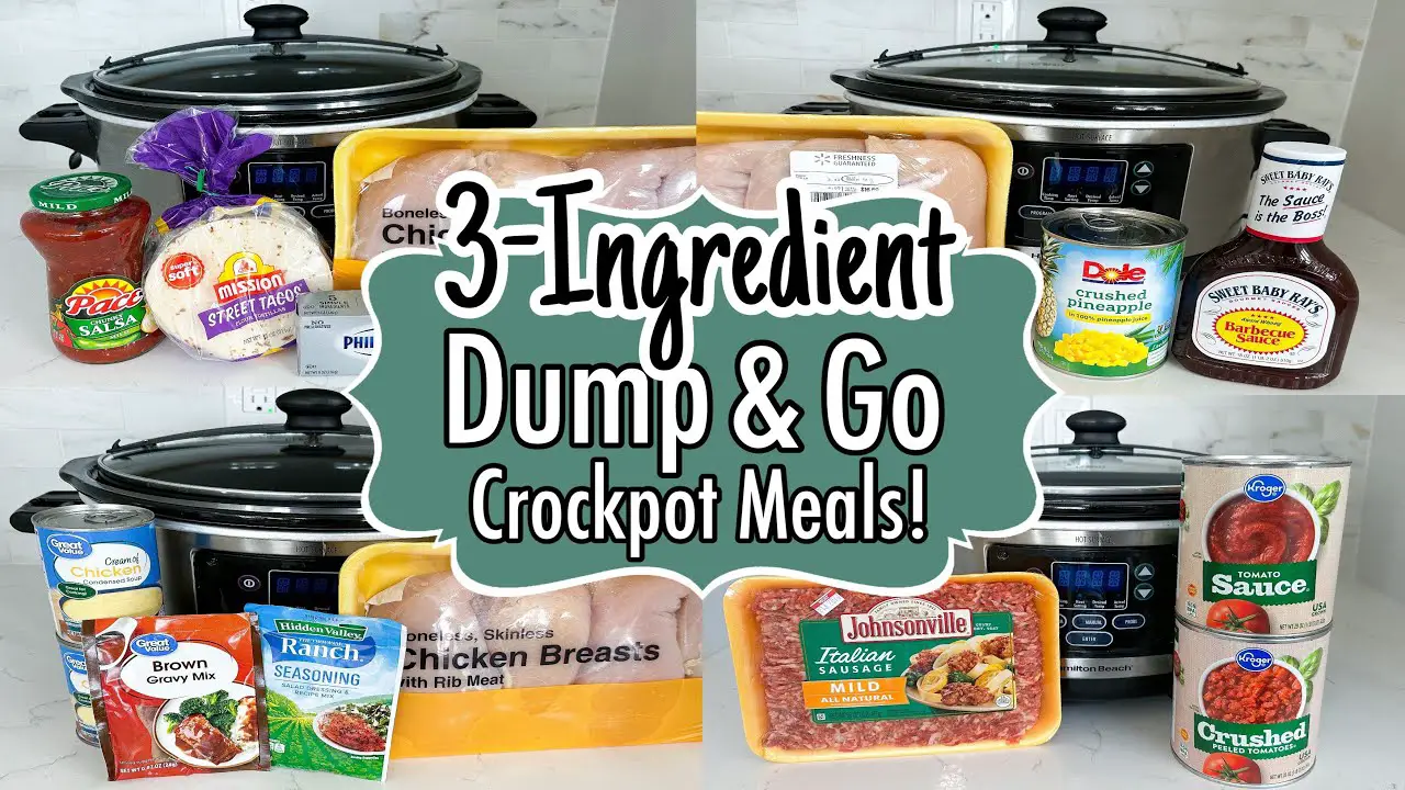 Crockpot Dump Dinners