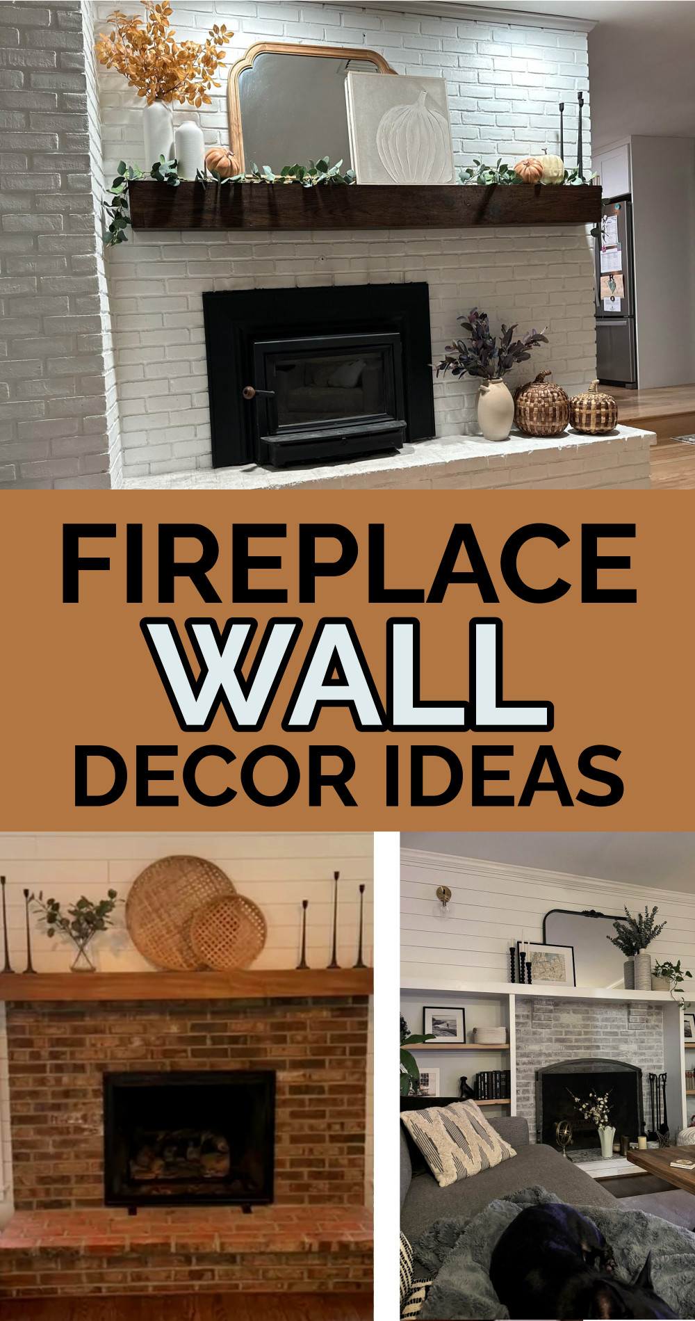 fireplace wall decor ideas