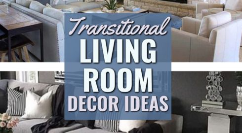 17 Transitional Living Room Ideas For A Cozy (NOT Farmhouse) Room Refresh On A Budget
