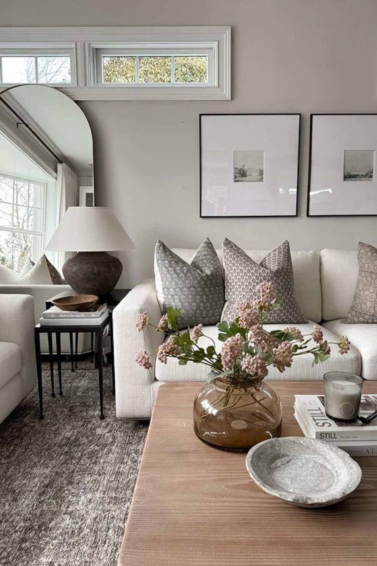 classic neutral living room decor ideas