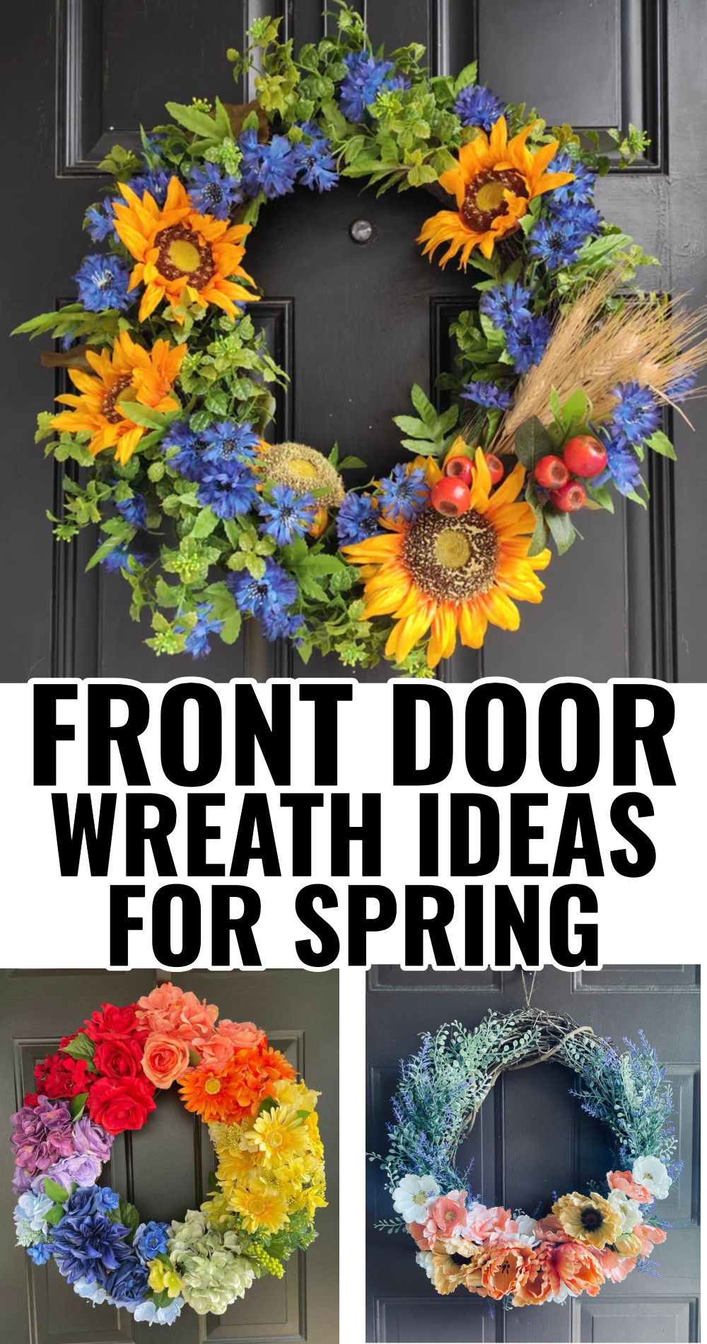 Front Door Wreath Ideas For Spring