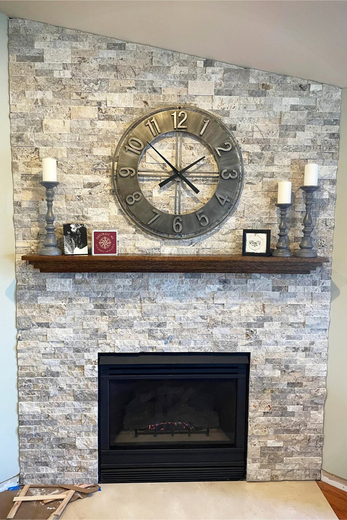 fireplace feature wall decor ideas