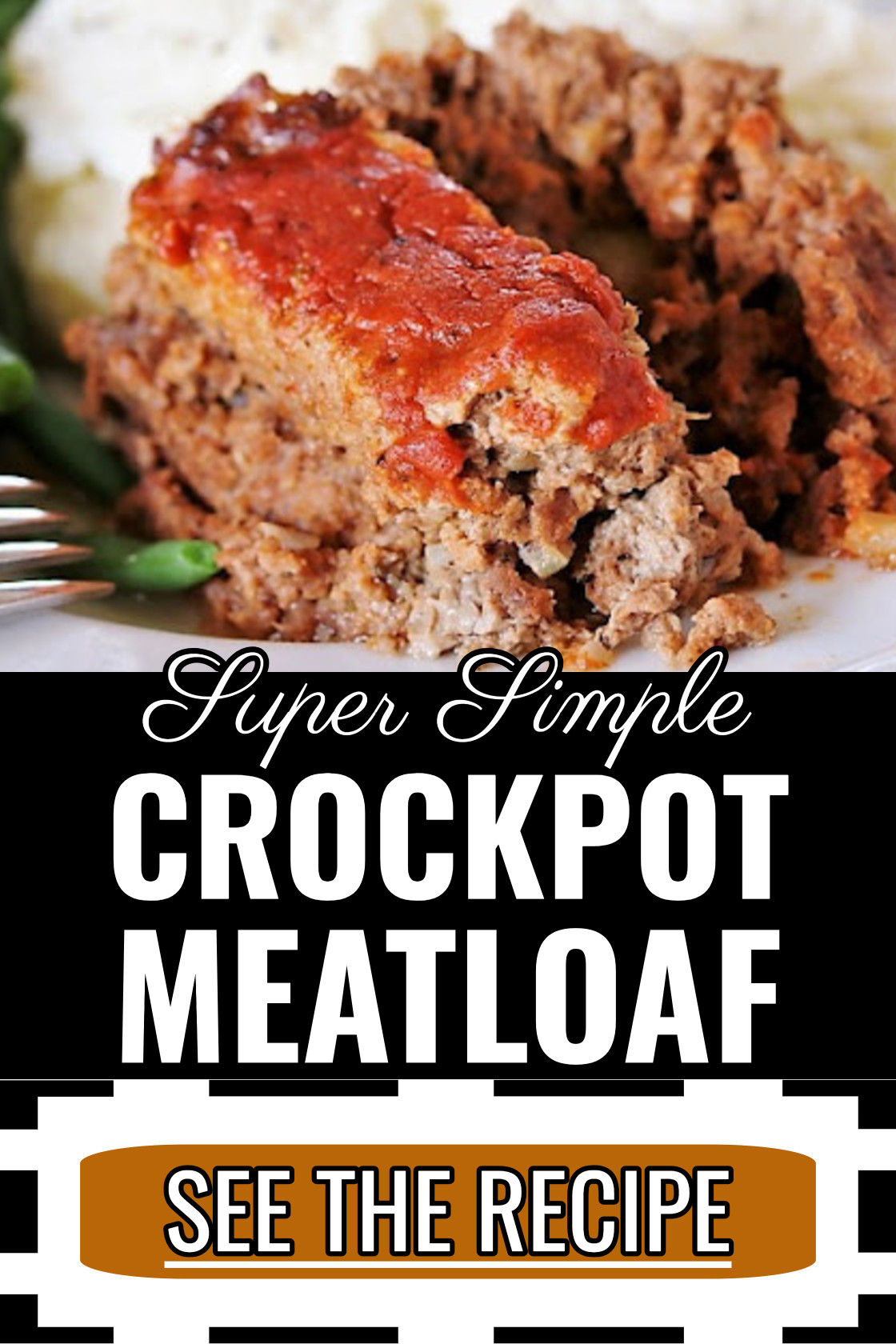 Super Simple Crockpot Meatloaf