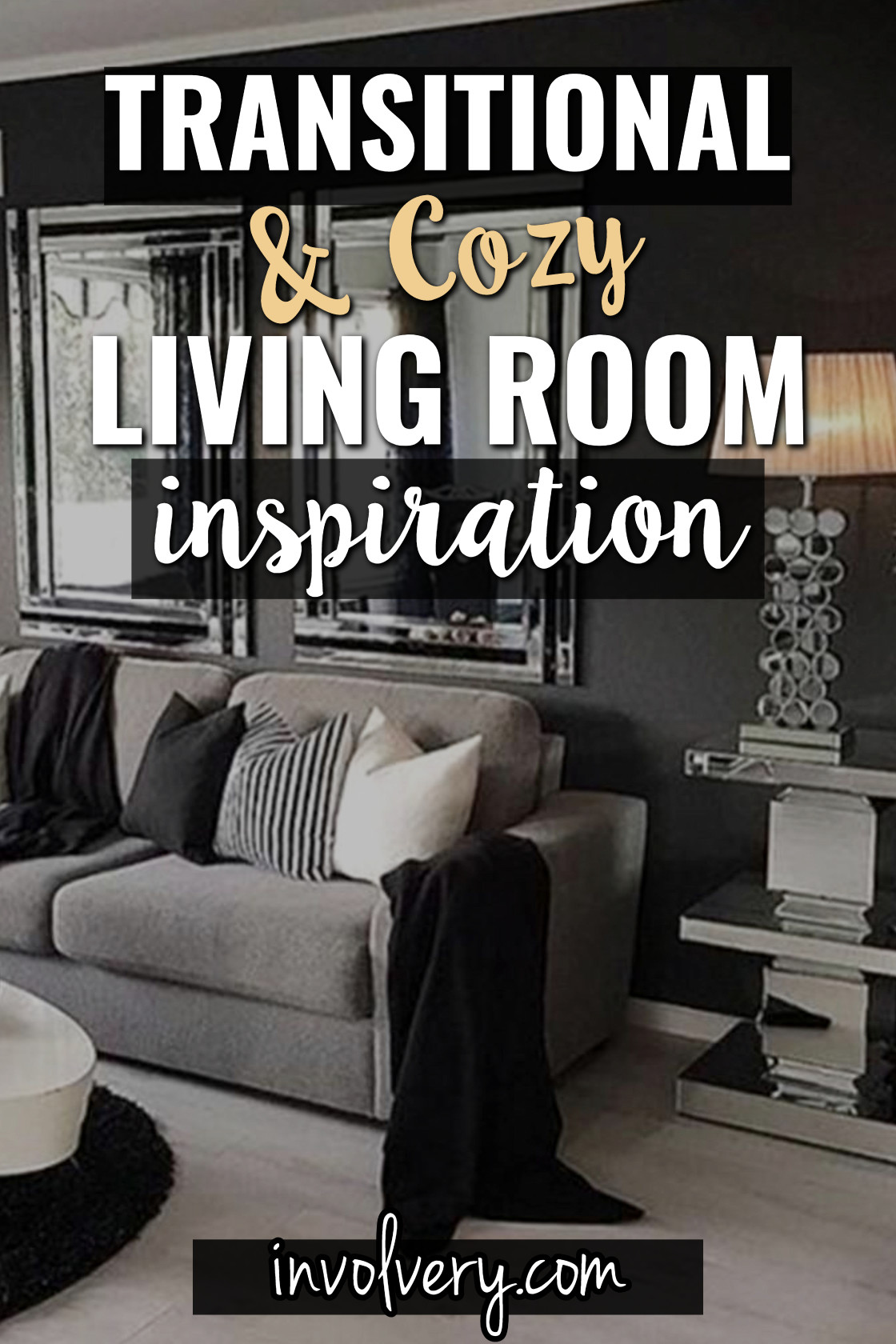 transitional cozy living room inspiration