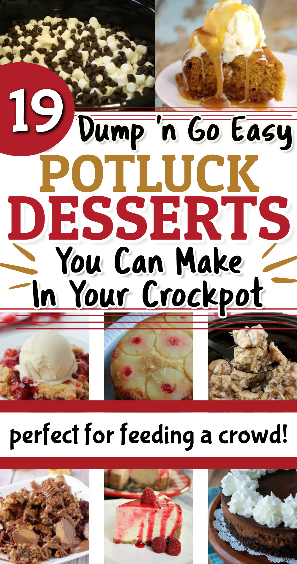 dump n go potluck desserts you can cook in your crockpot