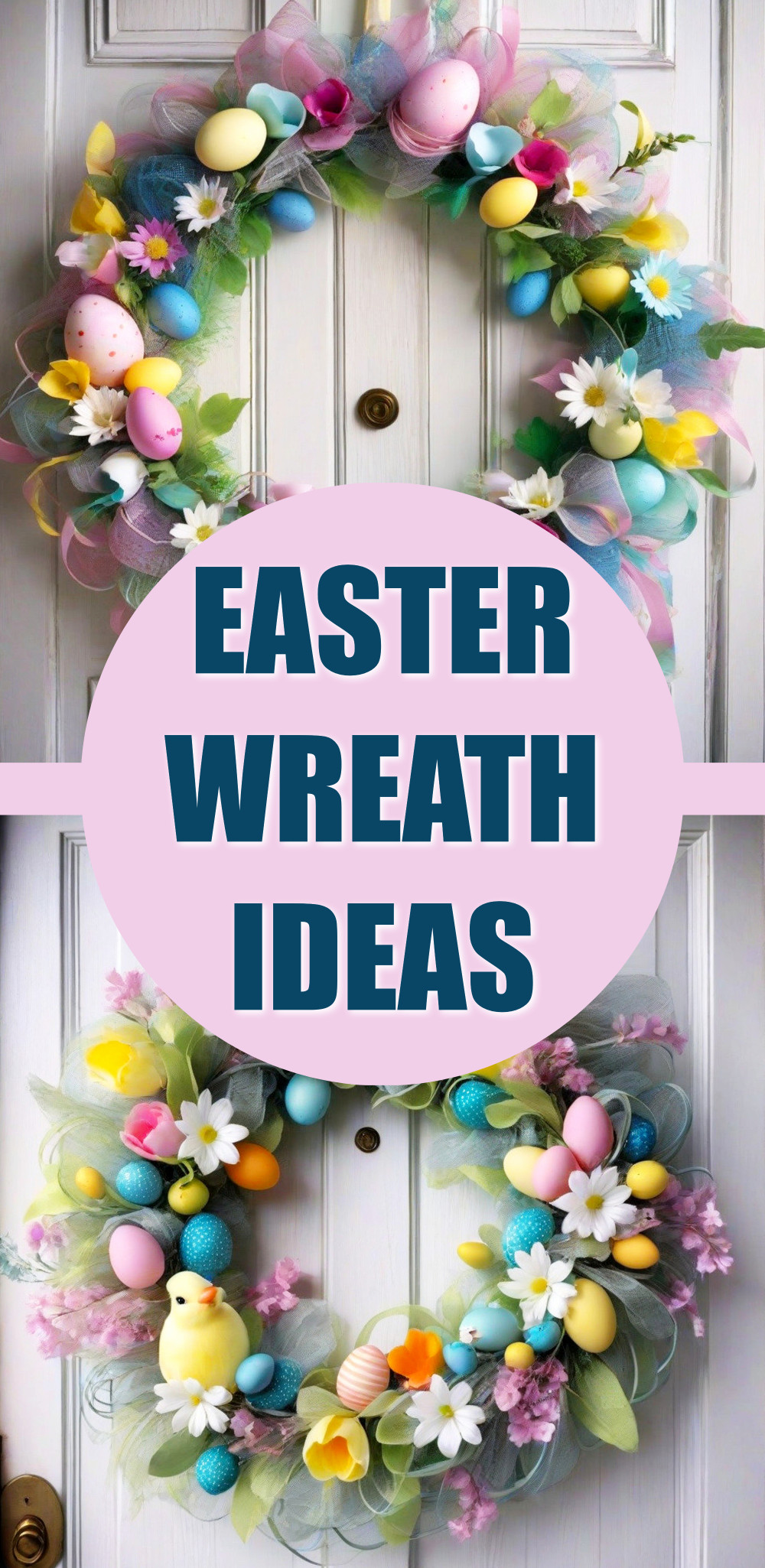 DIY Easter Wreath Ideas For Front Door