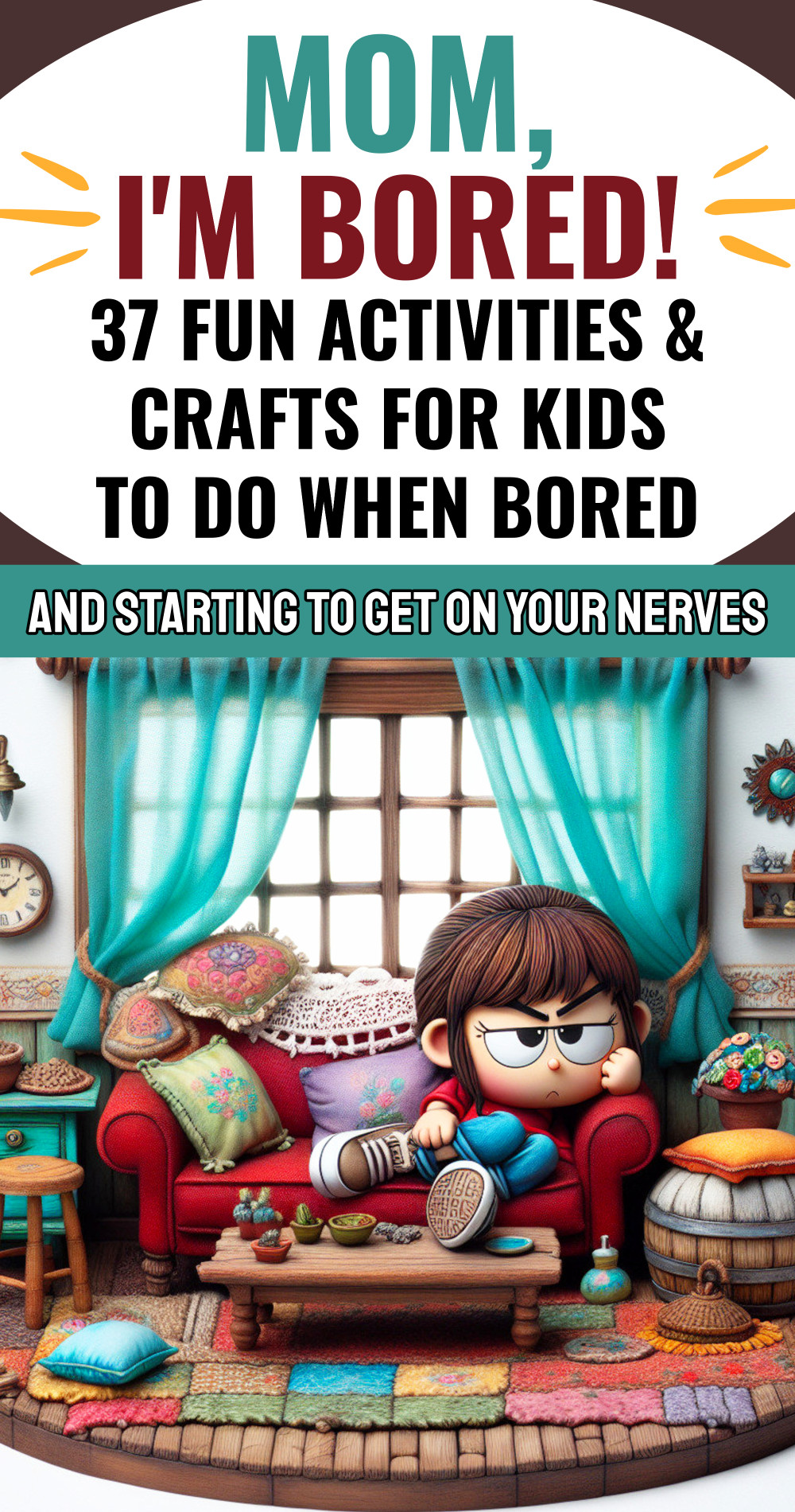 37 fun activities and crafts for kids to do when bored