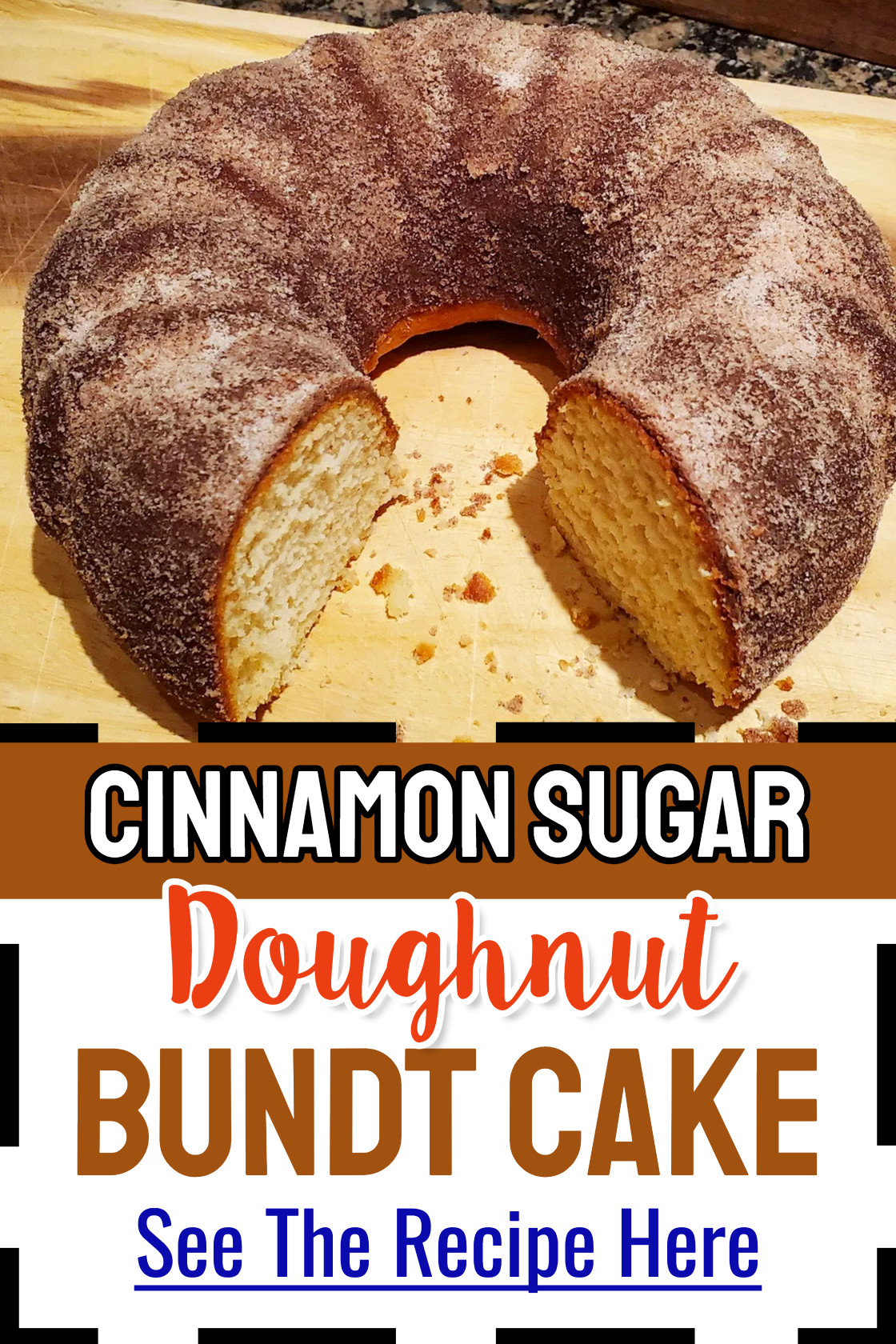 Cinnamon Sugar Doughnut Bundt Cake Recipe