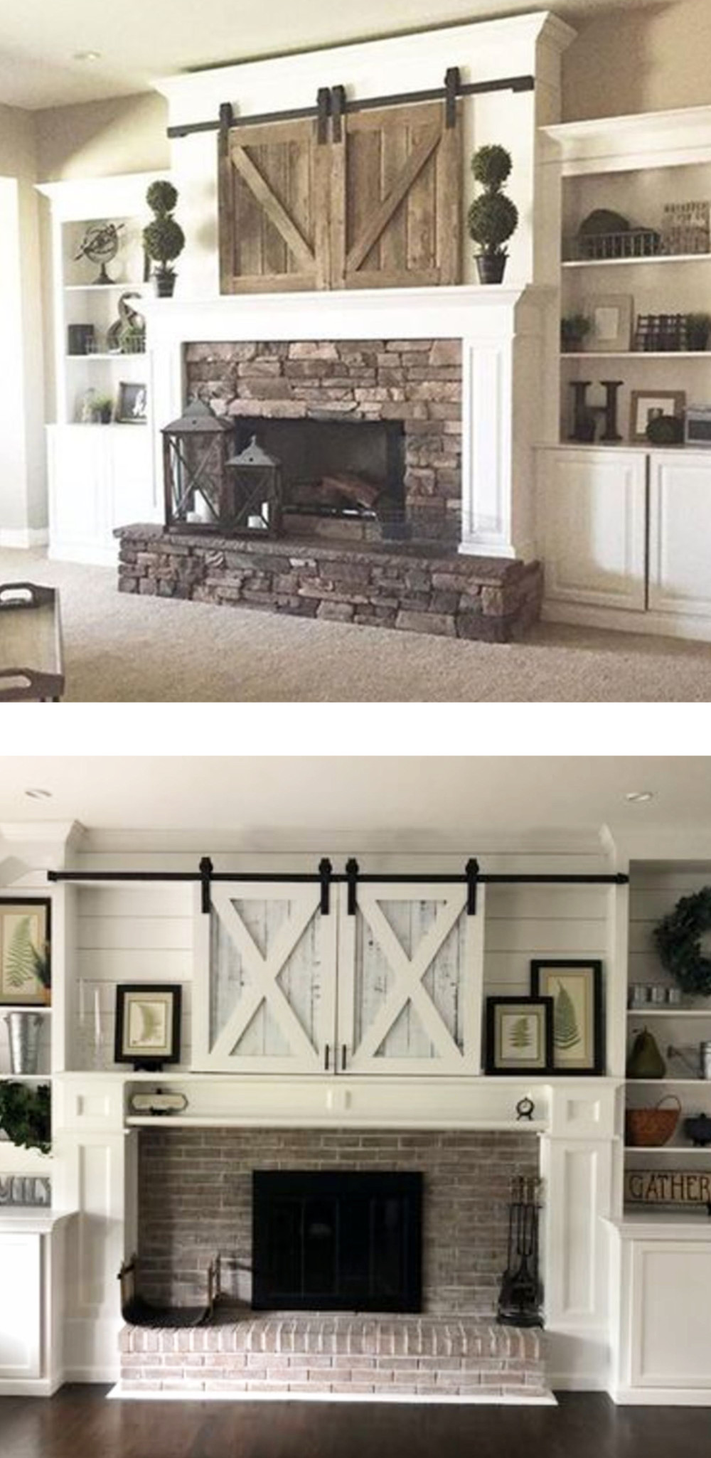 Living Room Fireplace Decorating Ideas