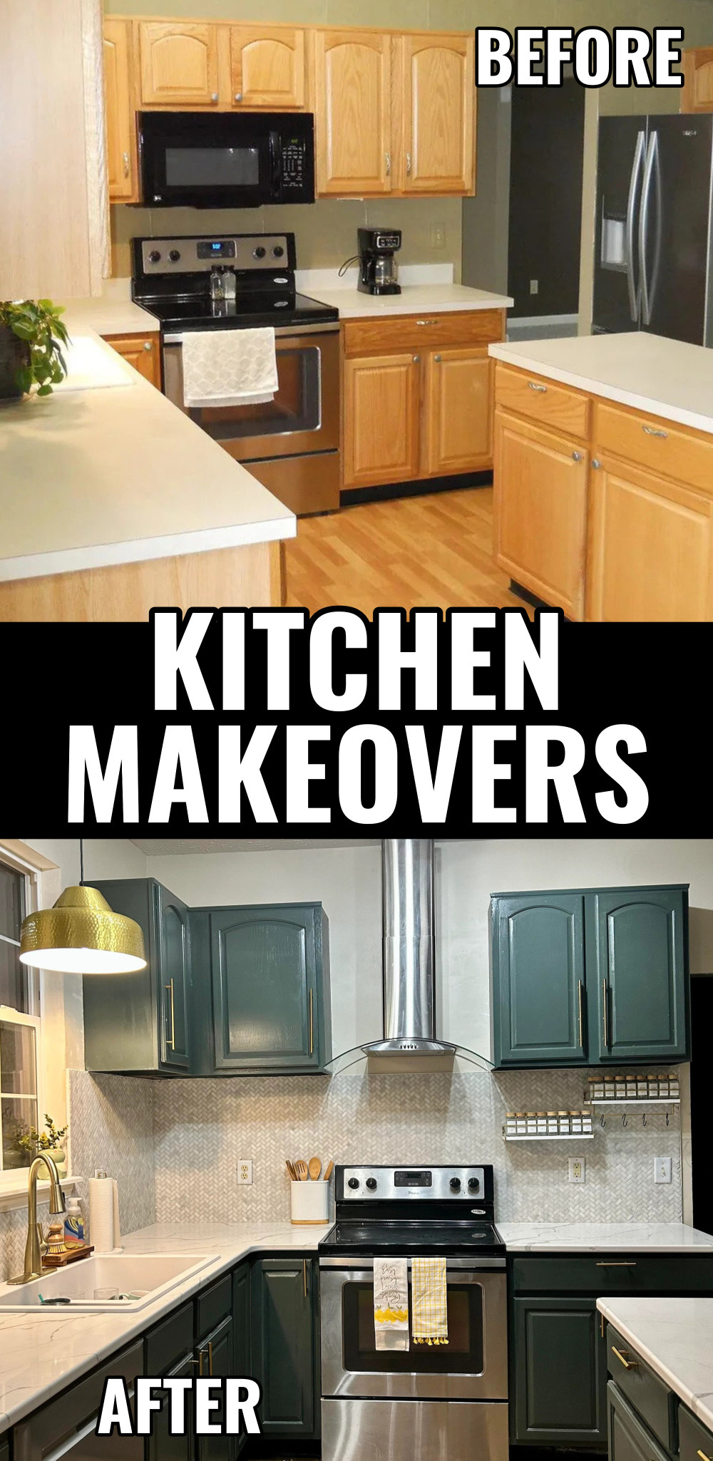 Kitchen Makeovers Before and After