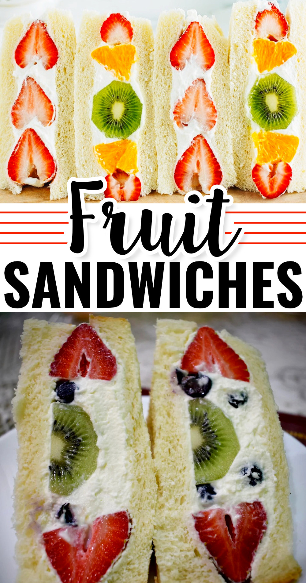 fruit sandwiches for parties