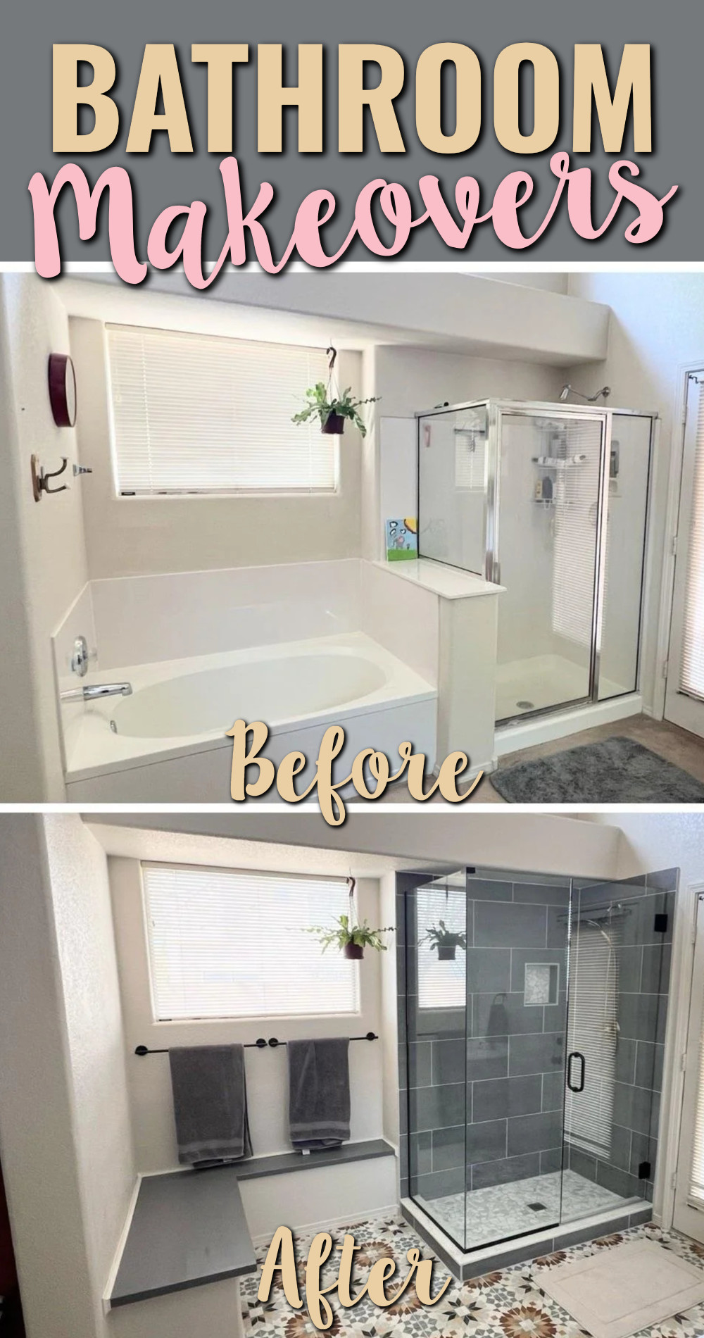 Bathroom Makeovers Before After Small Bathroom Redo On A Budget
