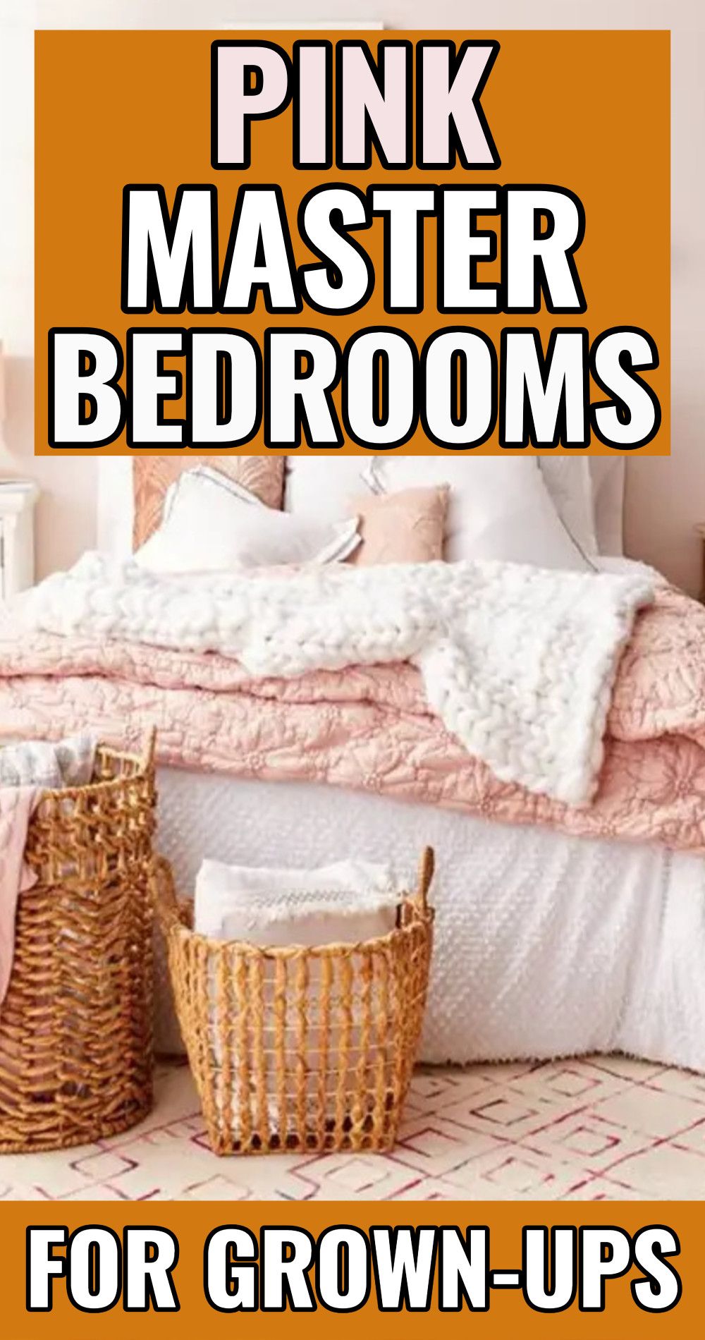 Pink Master Bedrooms For Grown Ups - Romantic cozy bedroom ideas for adults