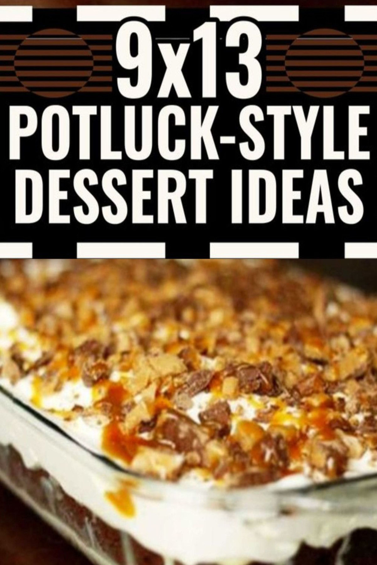 9x13 potluck style desserts
