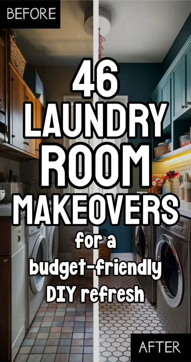 57 Small Laundry Room Makeovers All On A Low Budget Before After