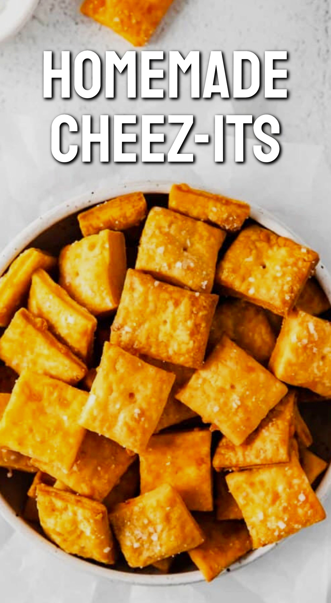 Homemade Cheez-Its Snack Crackers