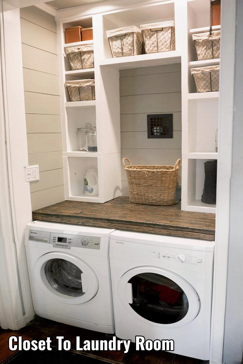 laundry closet ideas