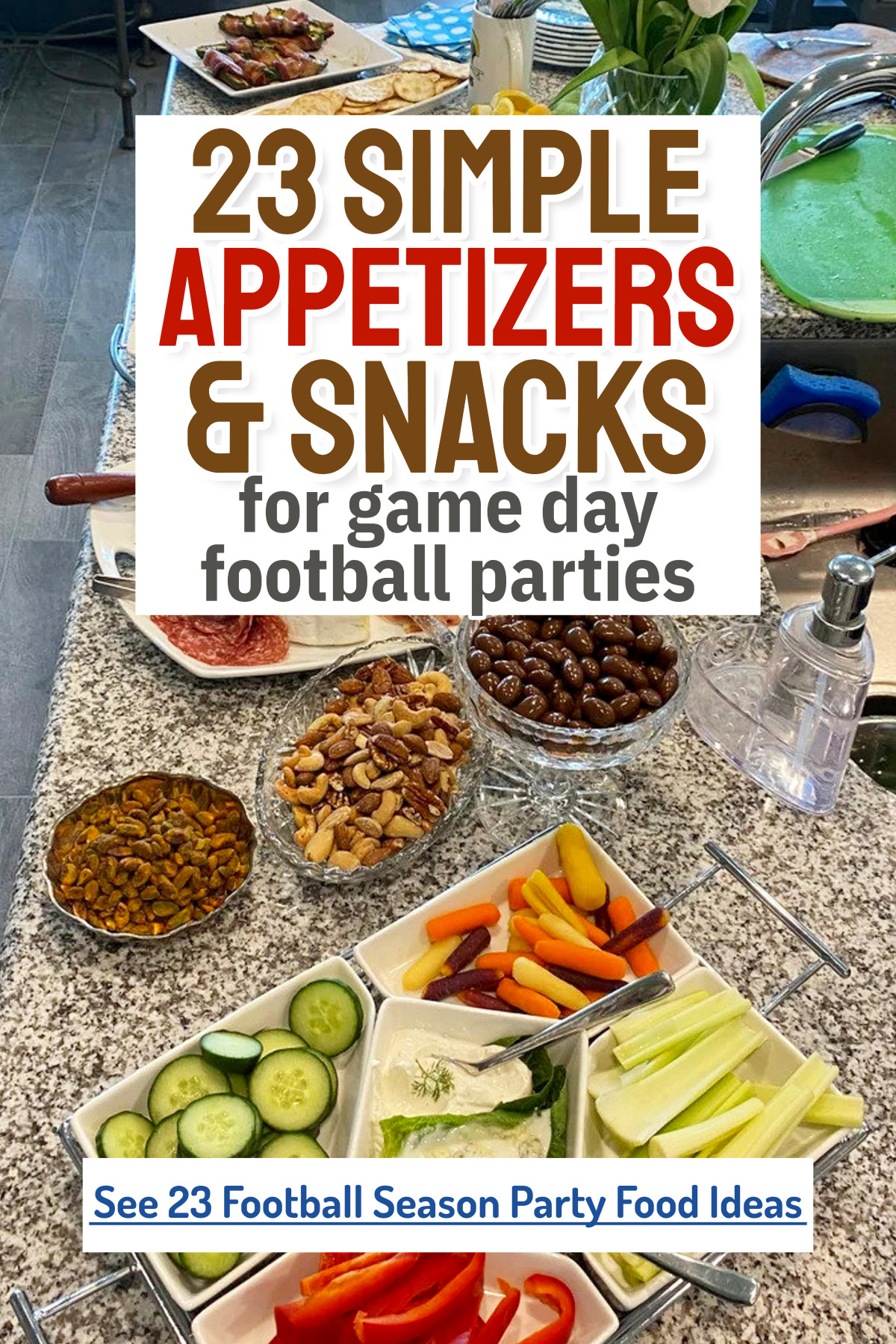 Simple Snacks and Appetizers For Game Day